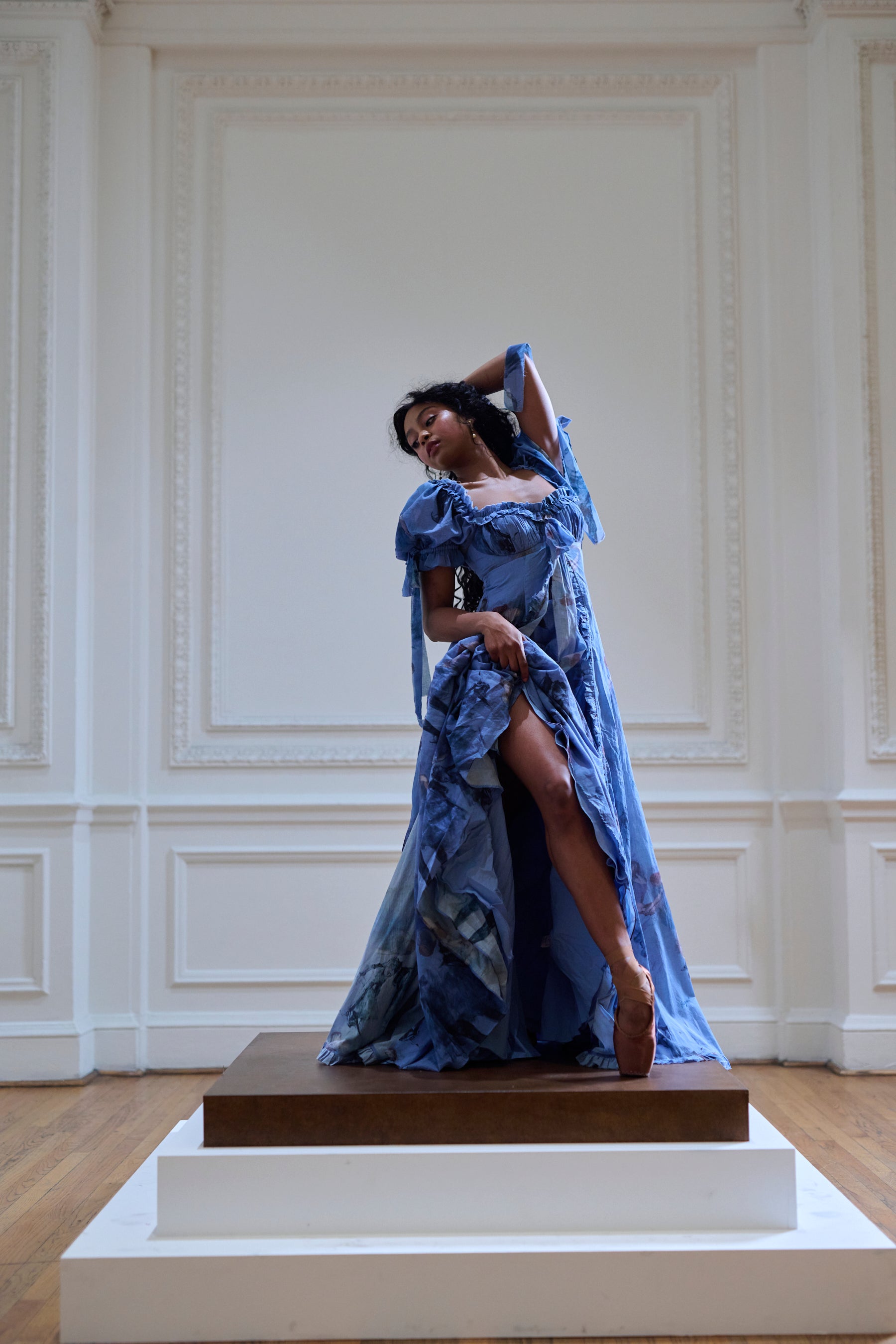 Blue Dancer Oracle Gown – Elegant Evening Dress