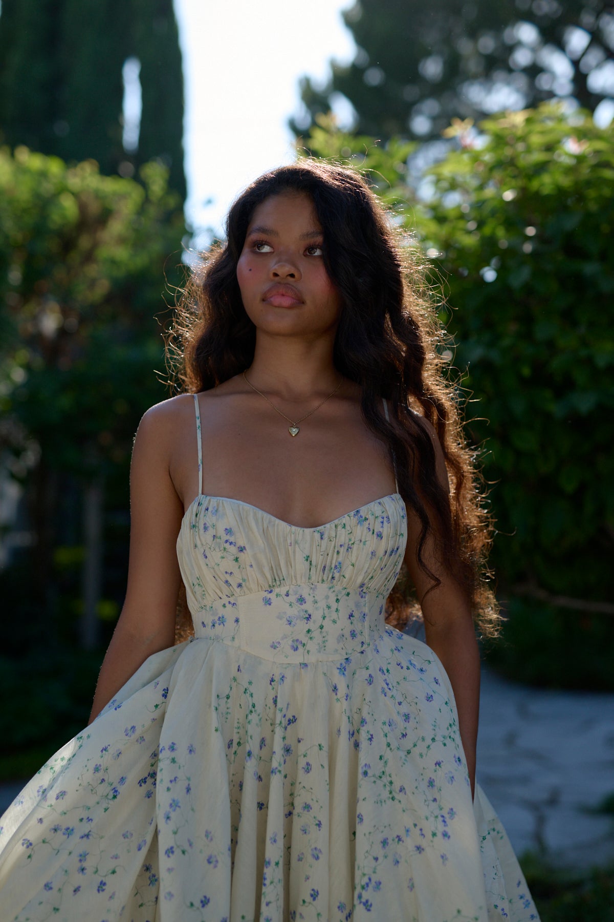 Blue Vine Roman Holiday Dress for Special Occasions