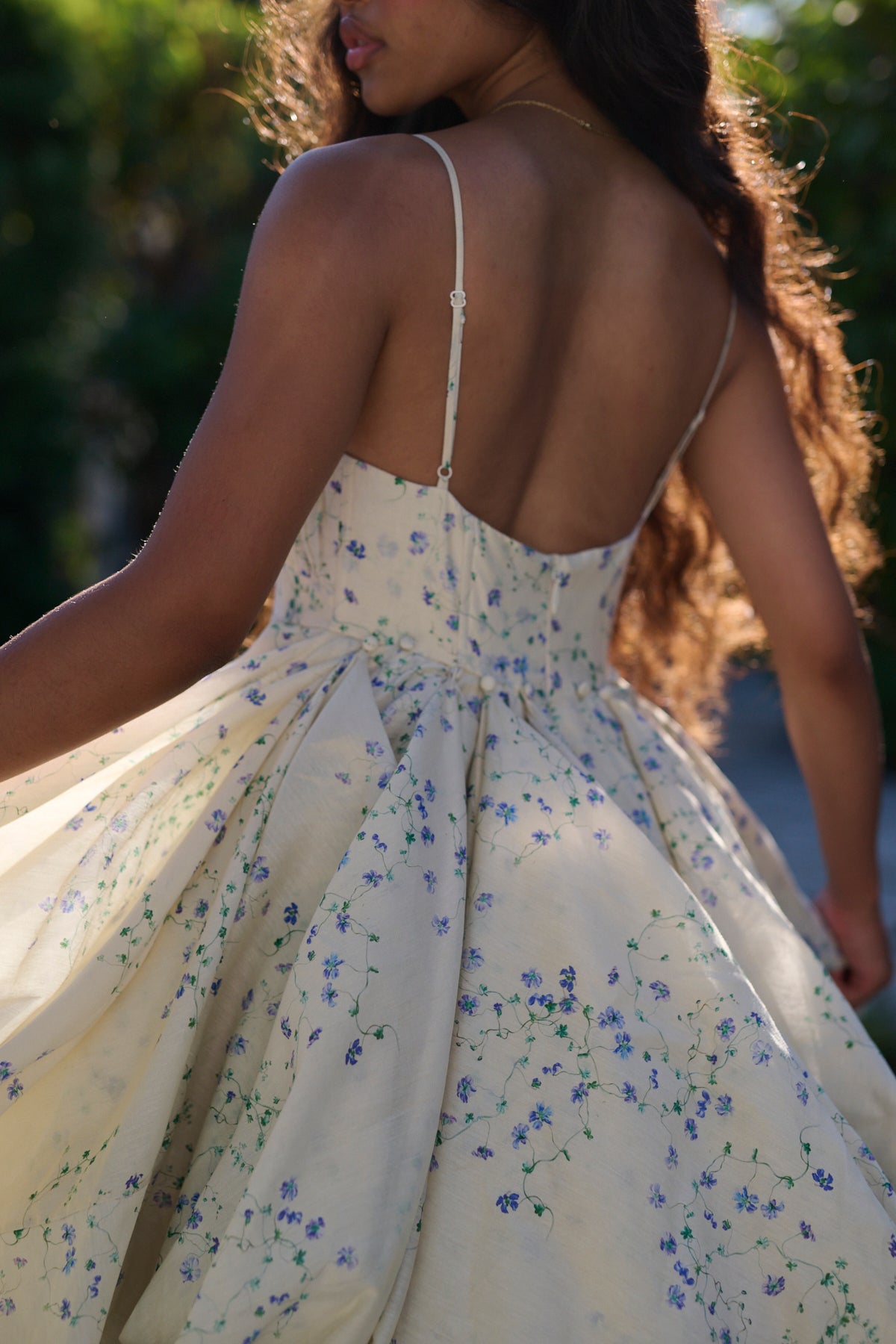 Blue Vine Roman Holiday Dress for Special Occasions