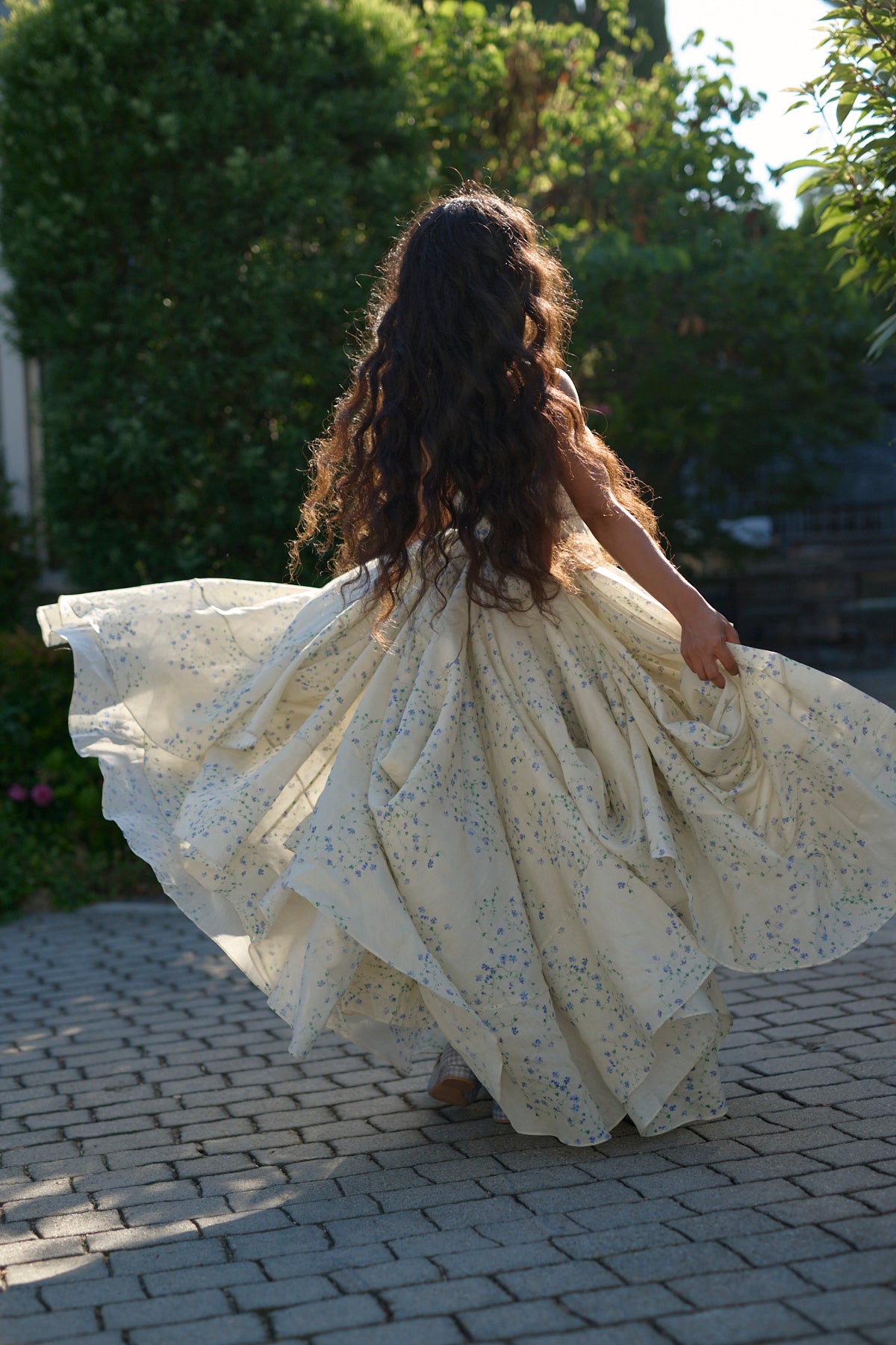 Blue Vine Roman Holiday Dress for Special Occasions