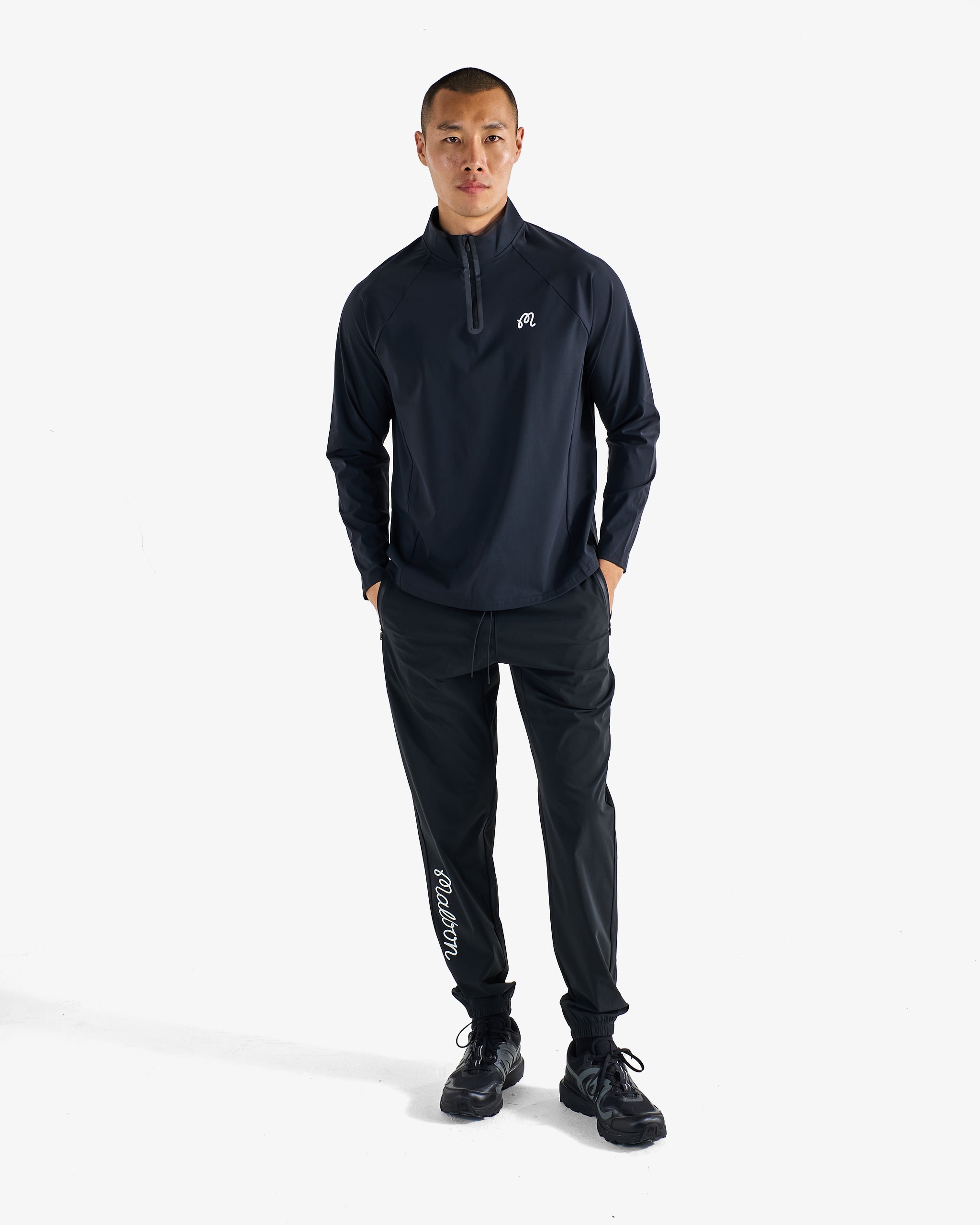 Men's Performance Quarter-Zip Raglan Pullover