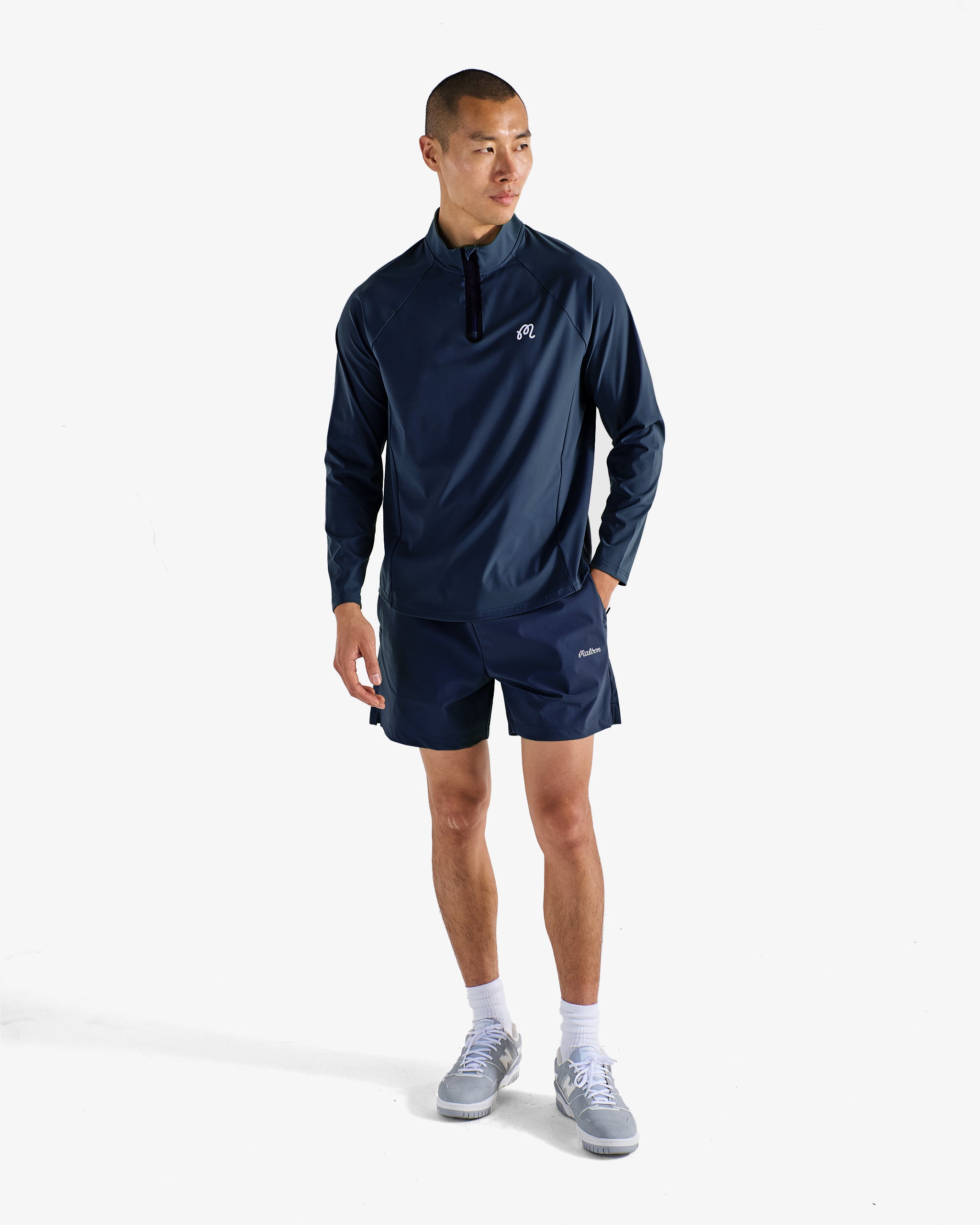 Men's Performance Quarter-Zip Raglan Pullover