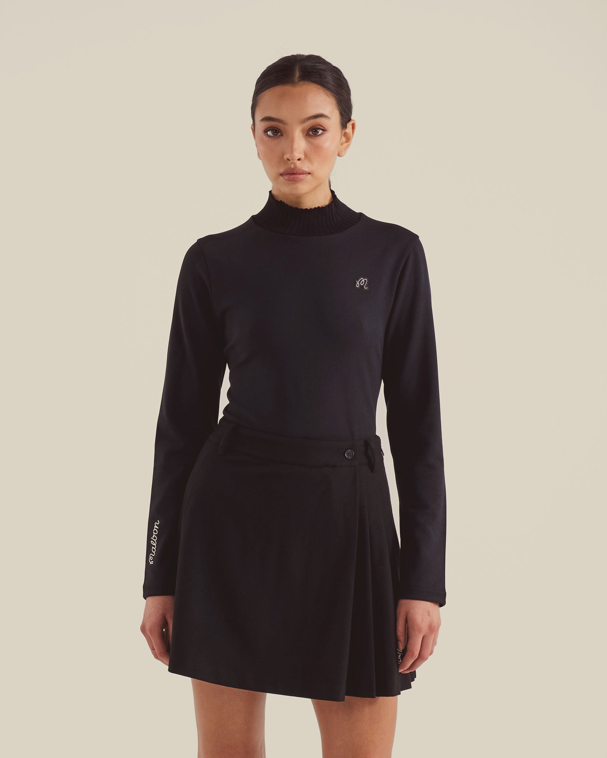 Long Sleeve Knit Layering Top for Women