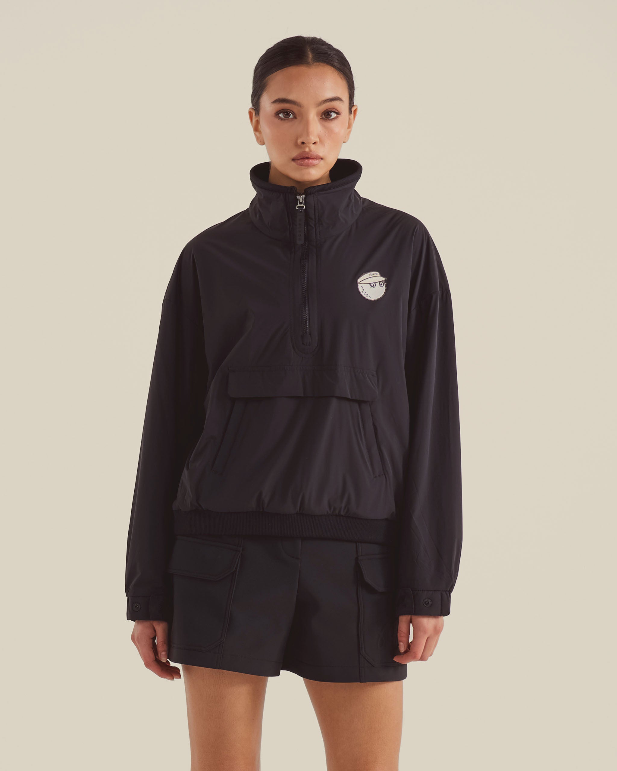 Layered Anorak Jacket for Outdoor Adventures