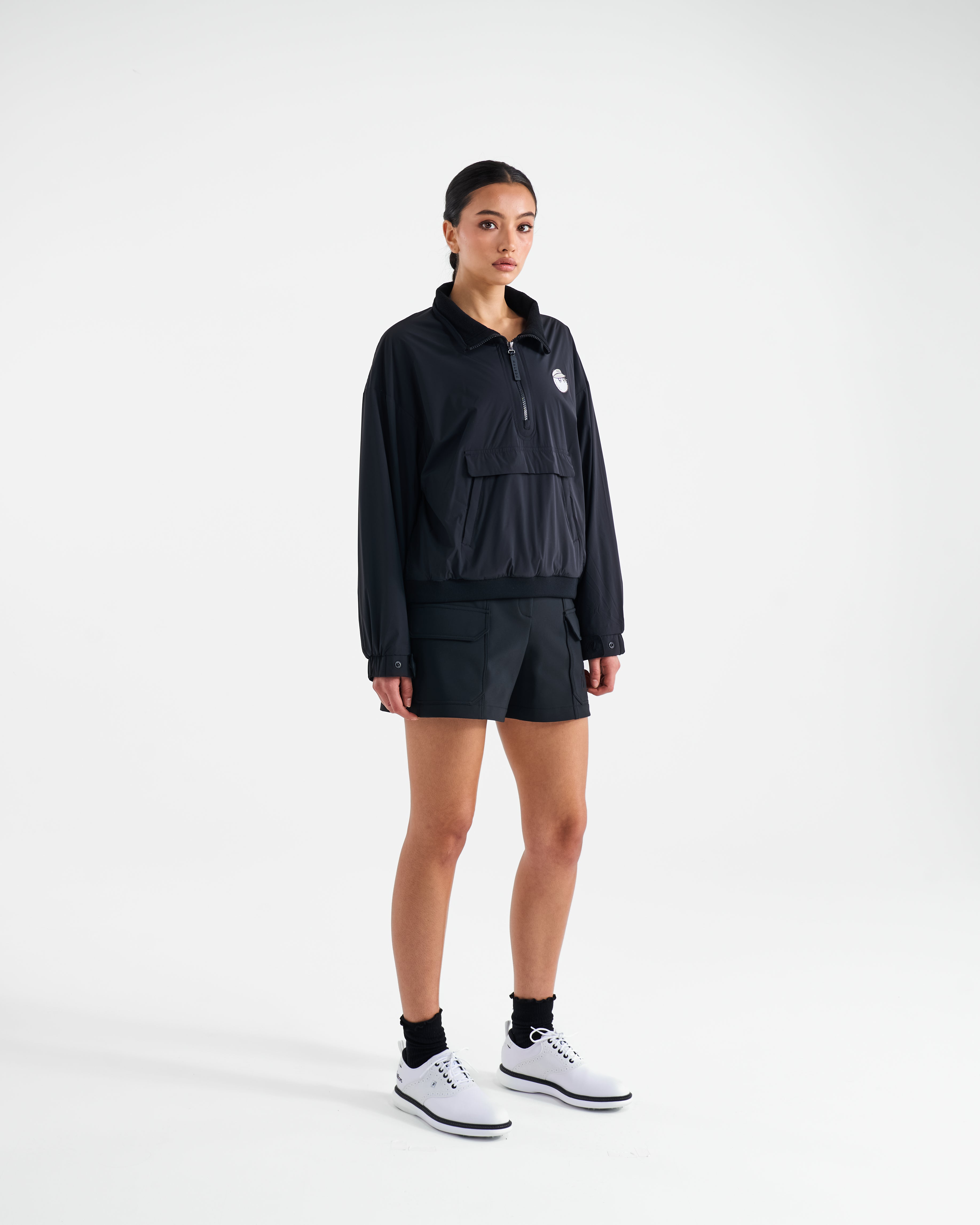 Layered Anorak Jacket for Outdoor Adventures