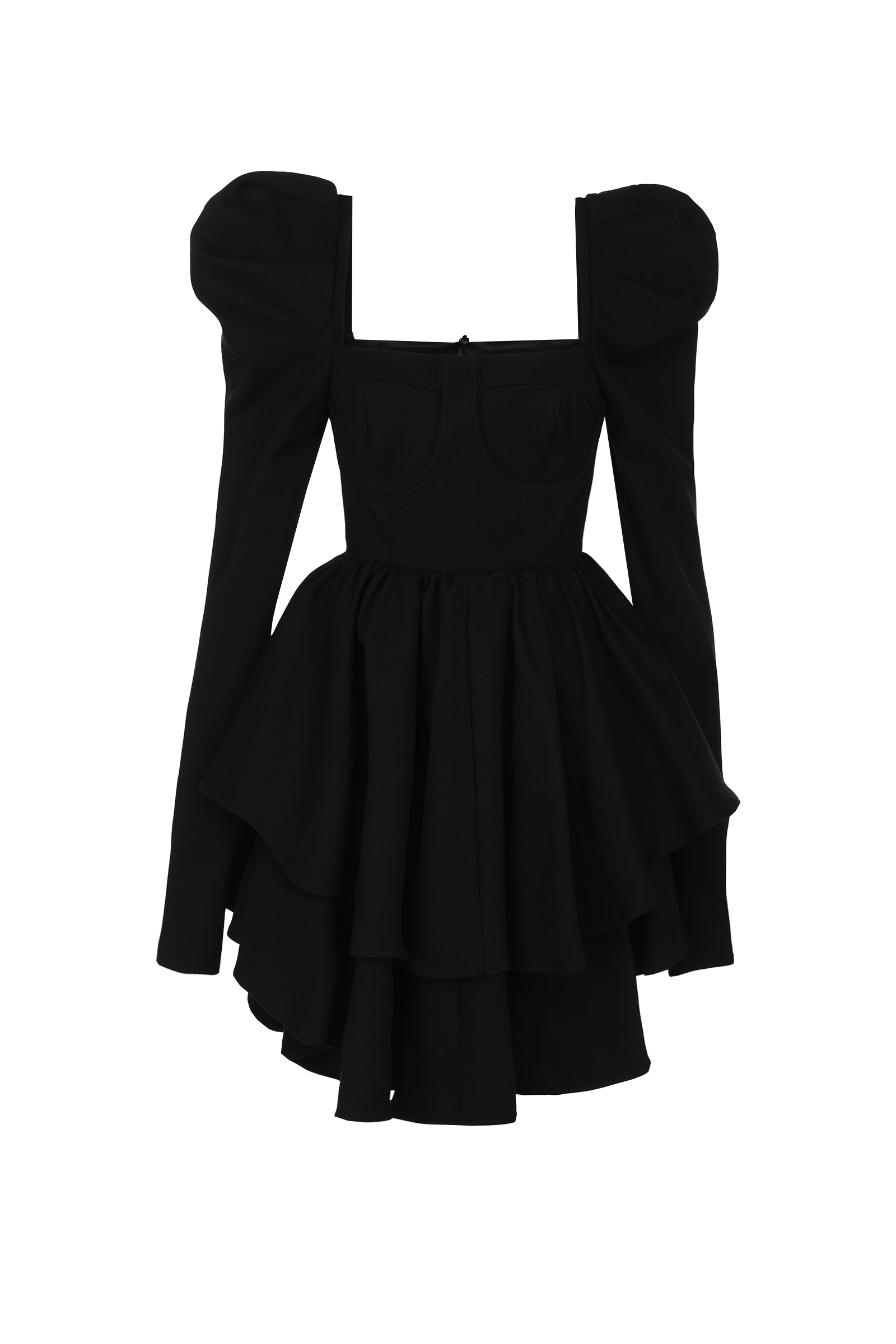 Boleyn Caviar Dress – Elegant Evening Wear