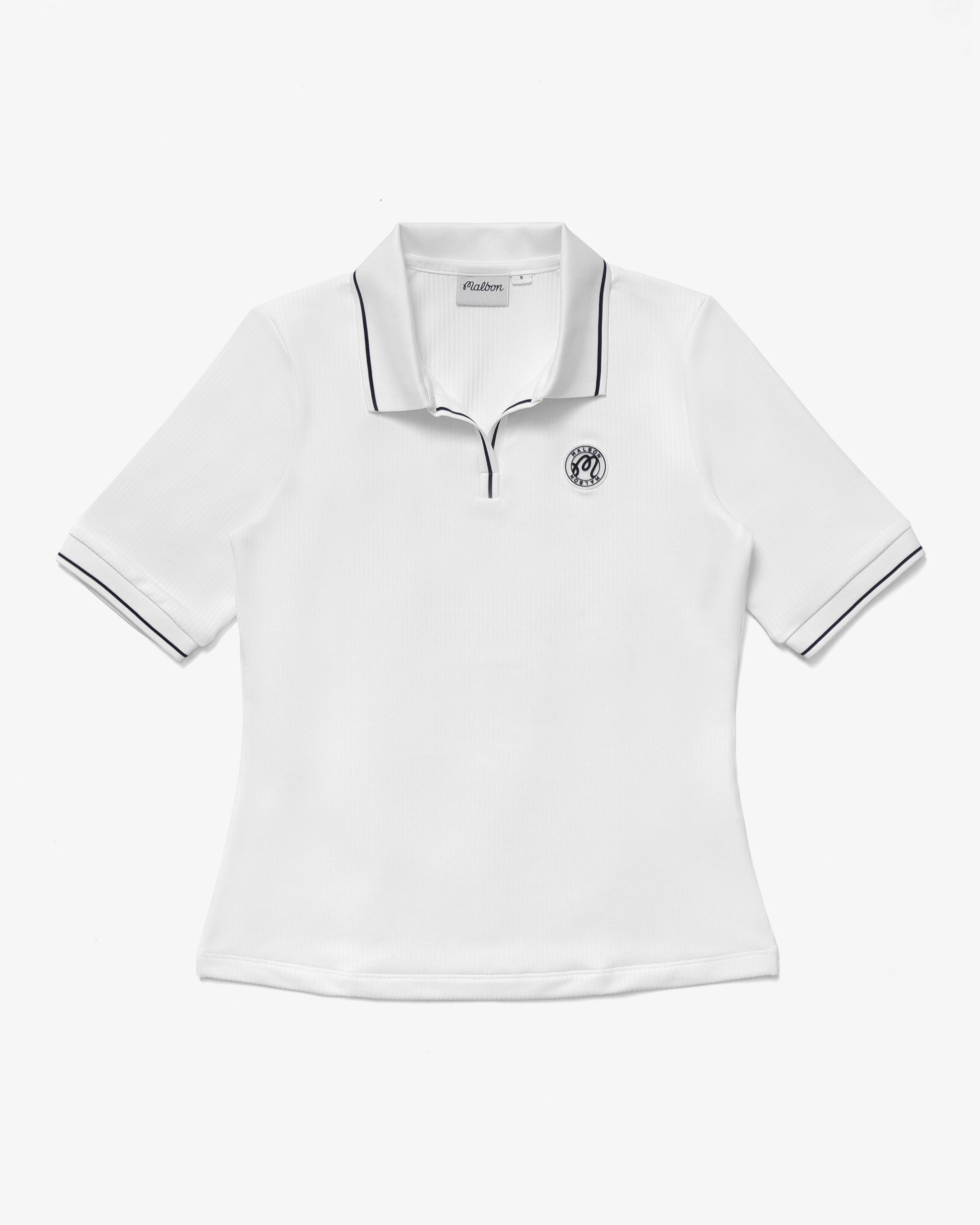 Classic Ribbed Polo Shirt