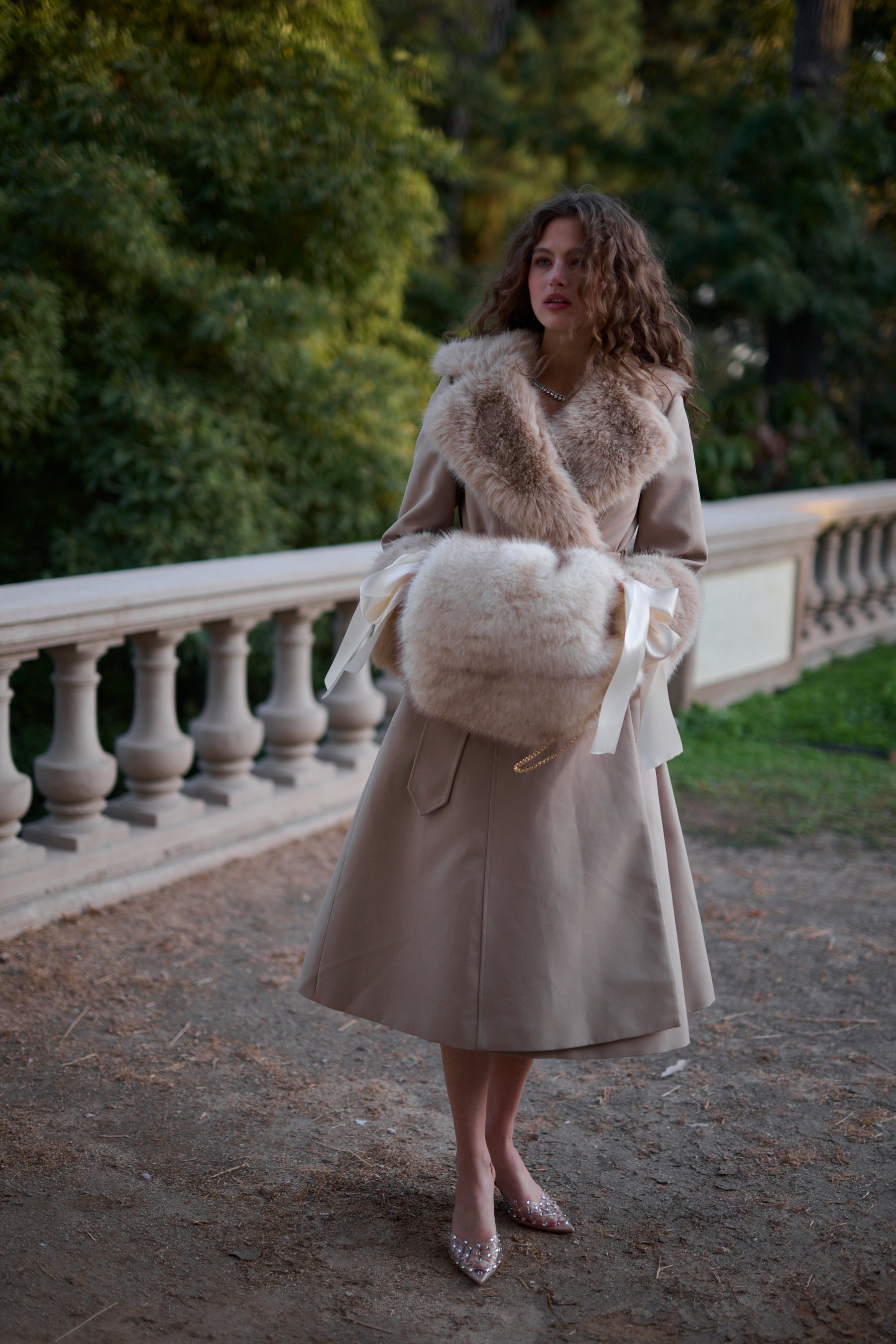 Cream Muff for Comfort & Style