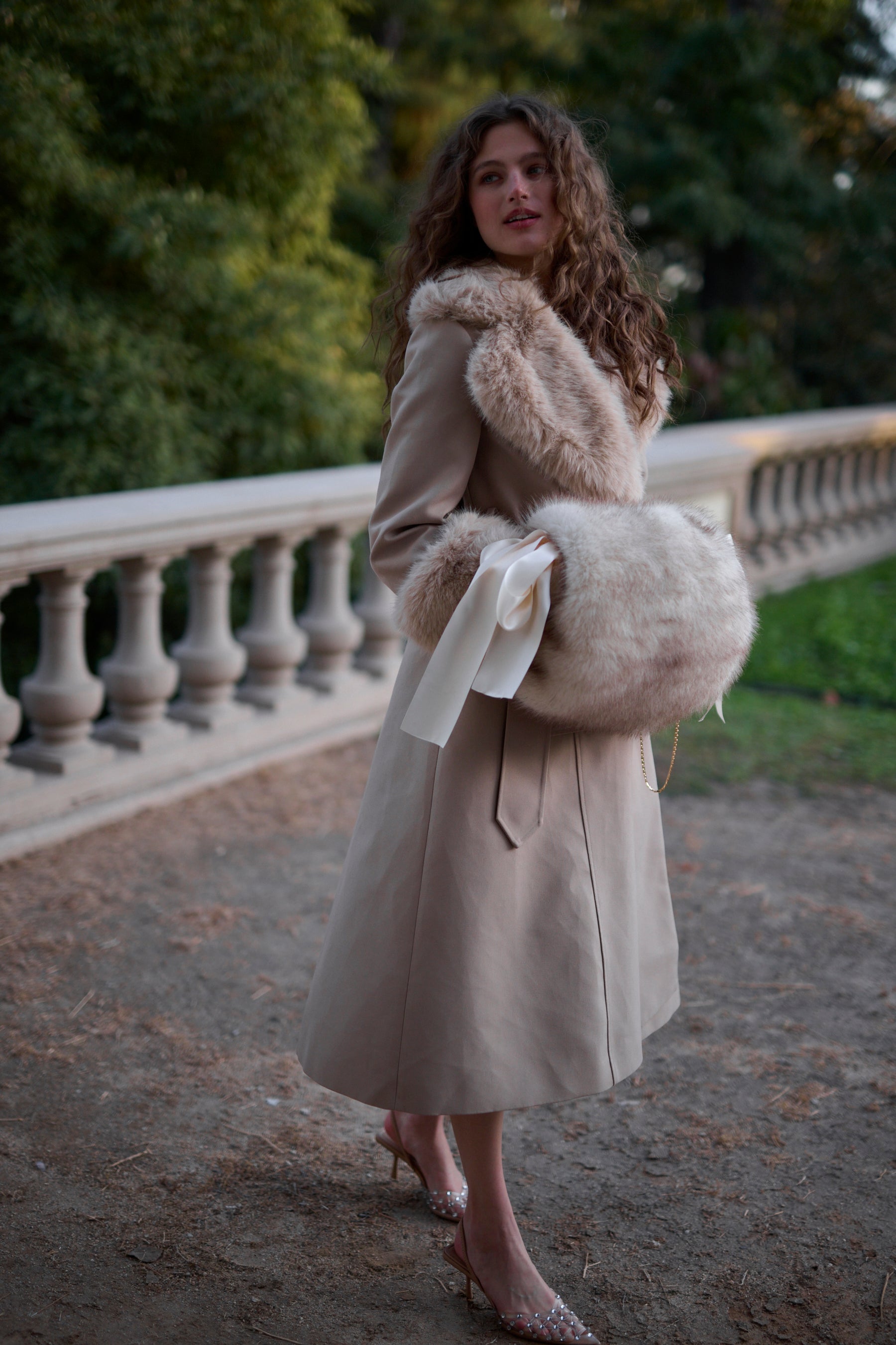 Cream Muff for Comfort & Style