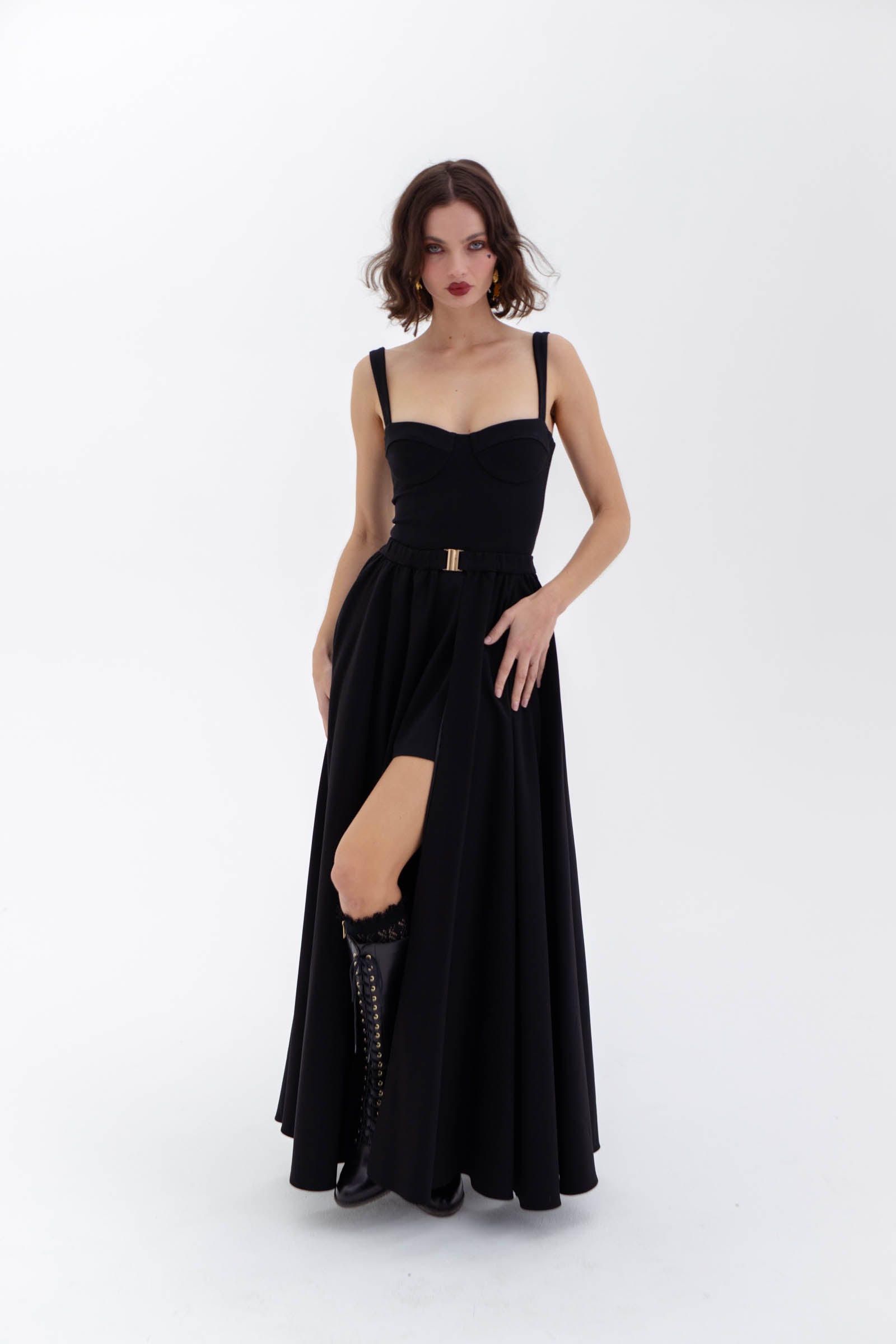 Caviar Chateau Dress & Skirt Combo Set