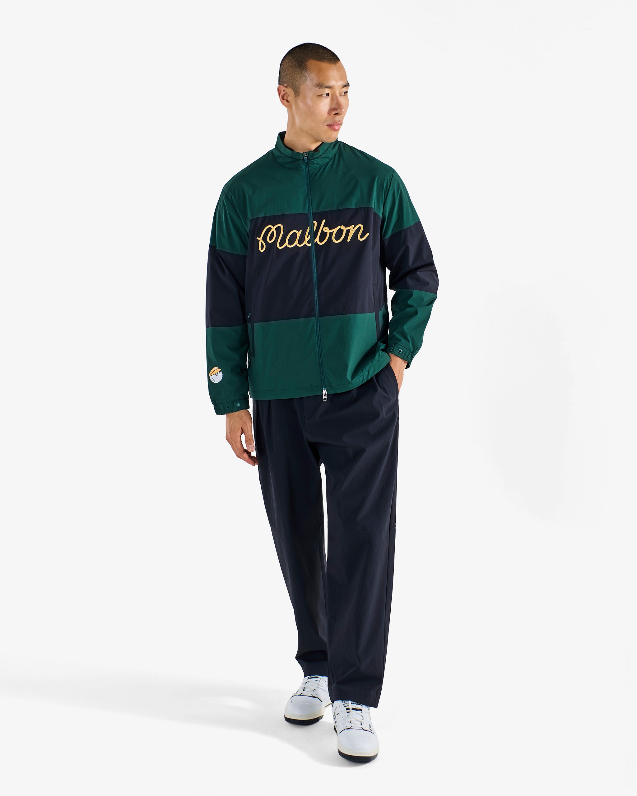 Colorblock Zip-Front Preserve Jacket