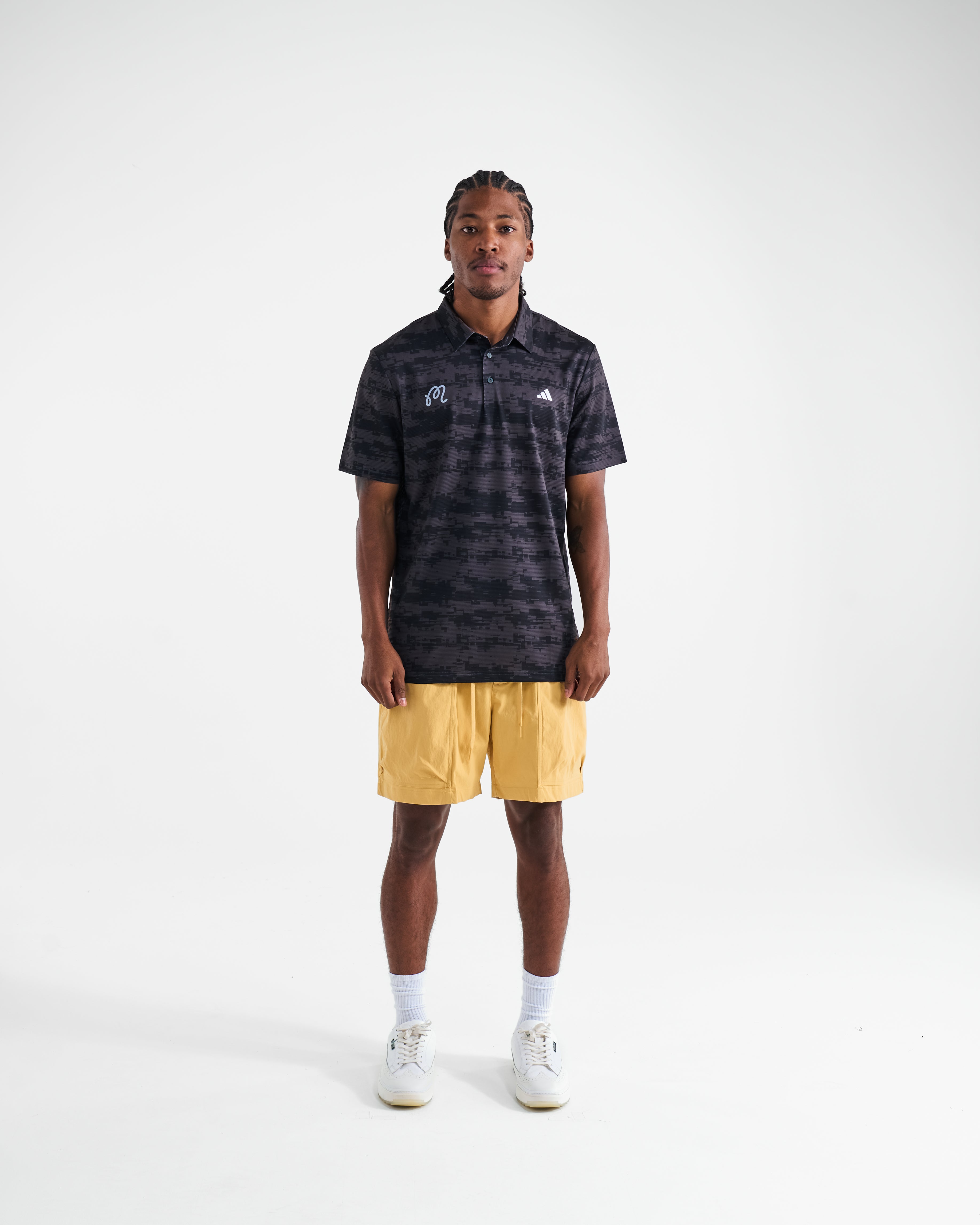 Adidas Malbon Heat.RDY Stripe Golf Polo