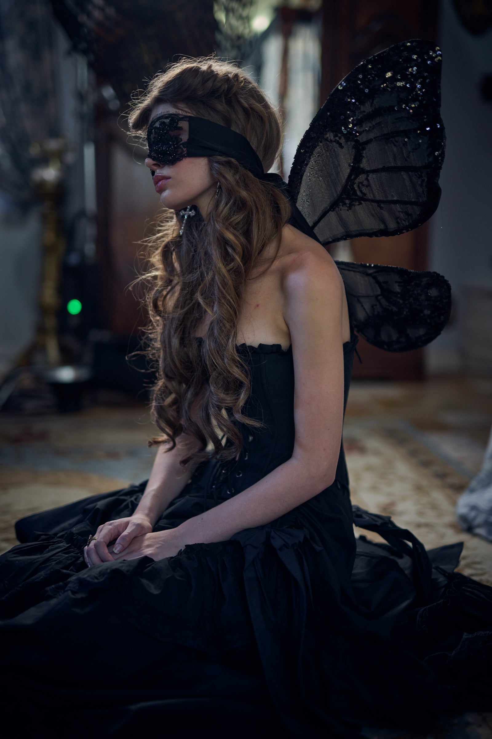 Starry Night Sequin Wings for Costumes & Parties