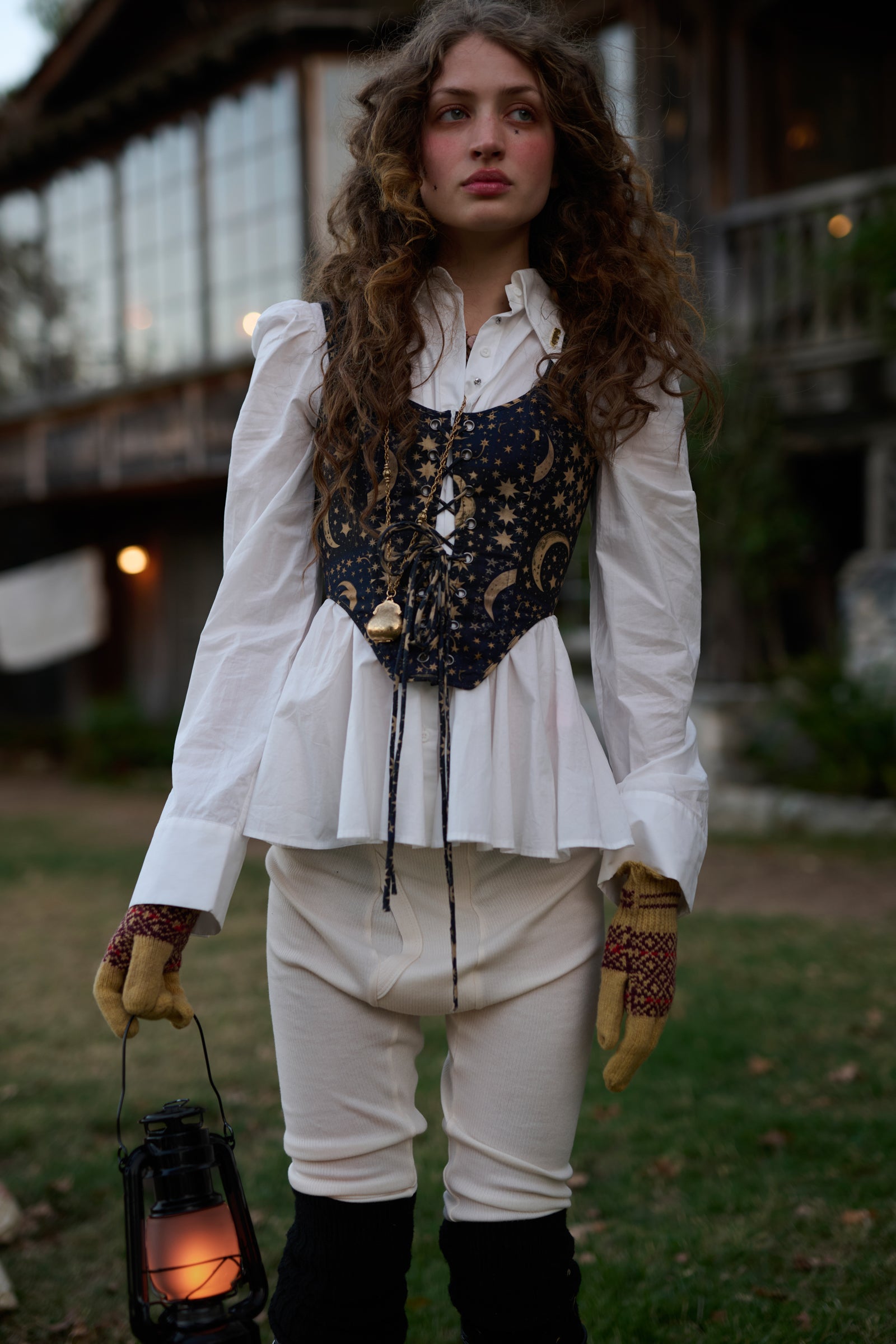 Moon Quilt Duchess Corset for Elegant Style