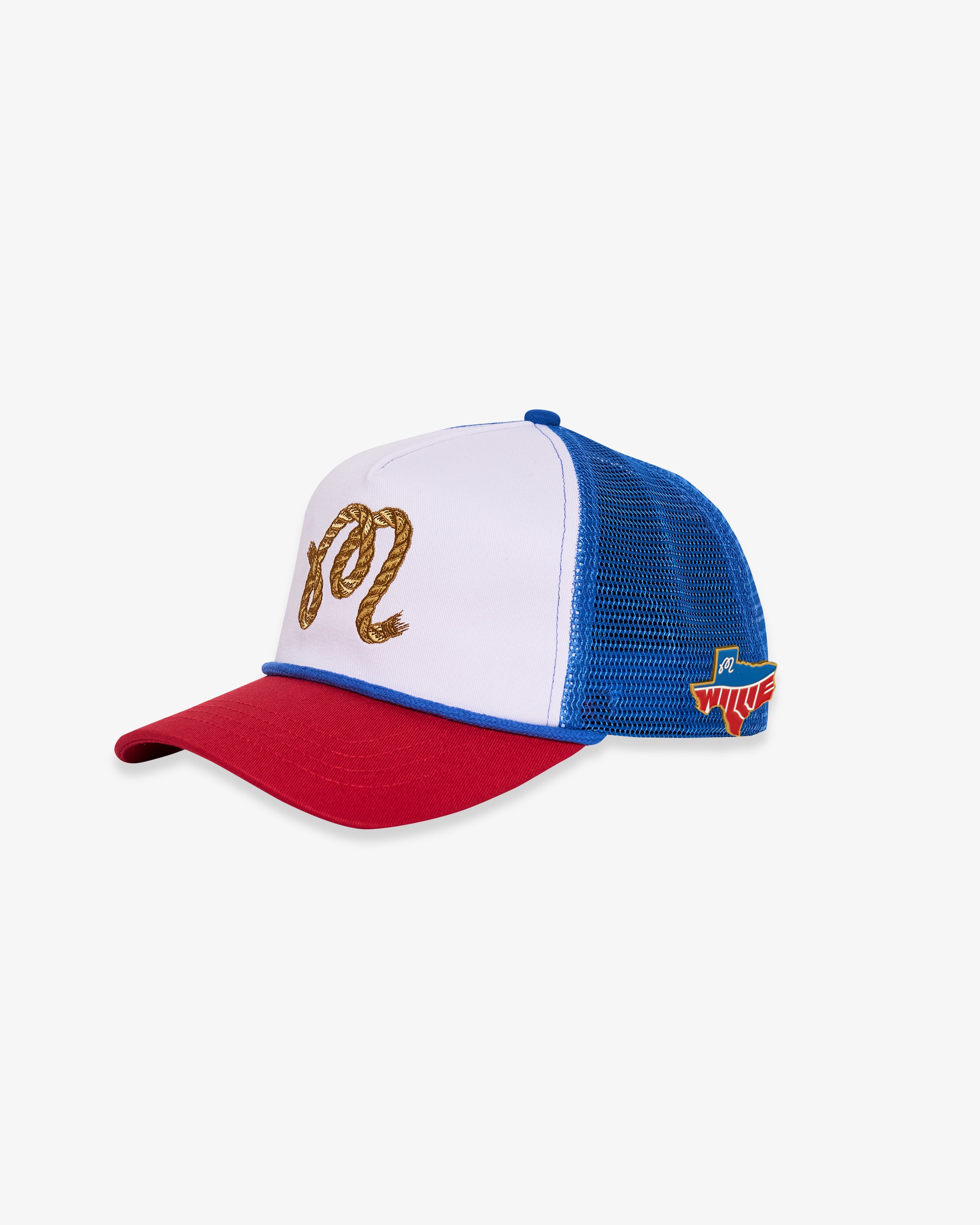 Willie Nelson Embroidered Trucker Hat