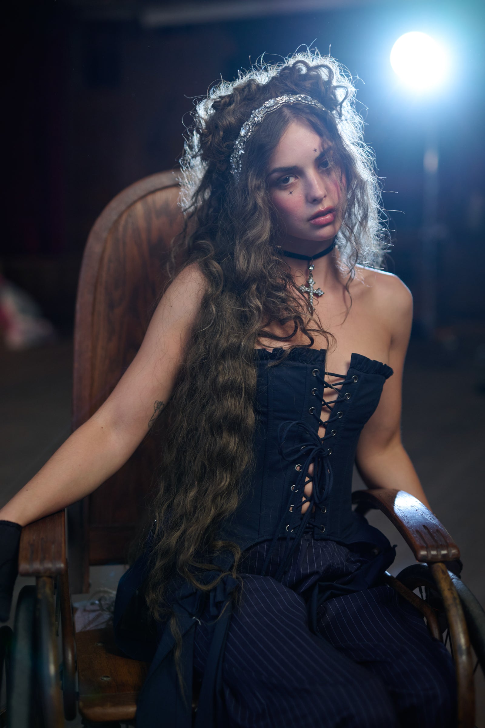 Midnight A La Mode Waist Trainer Corset