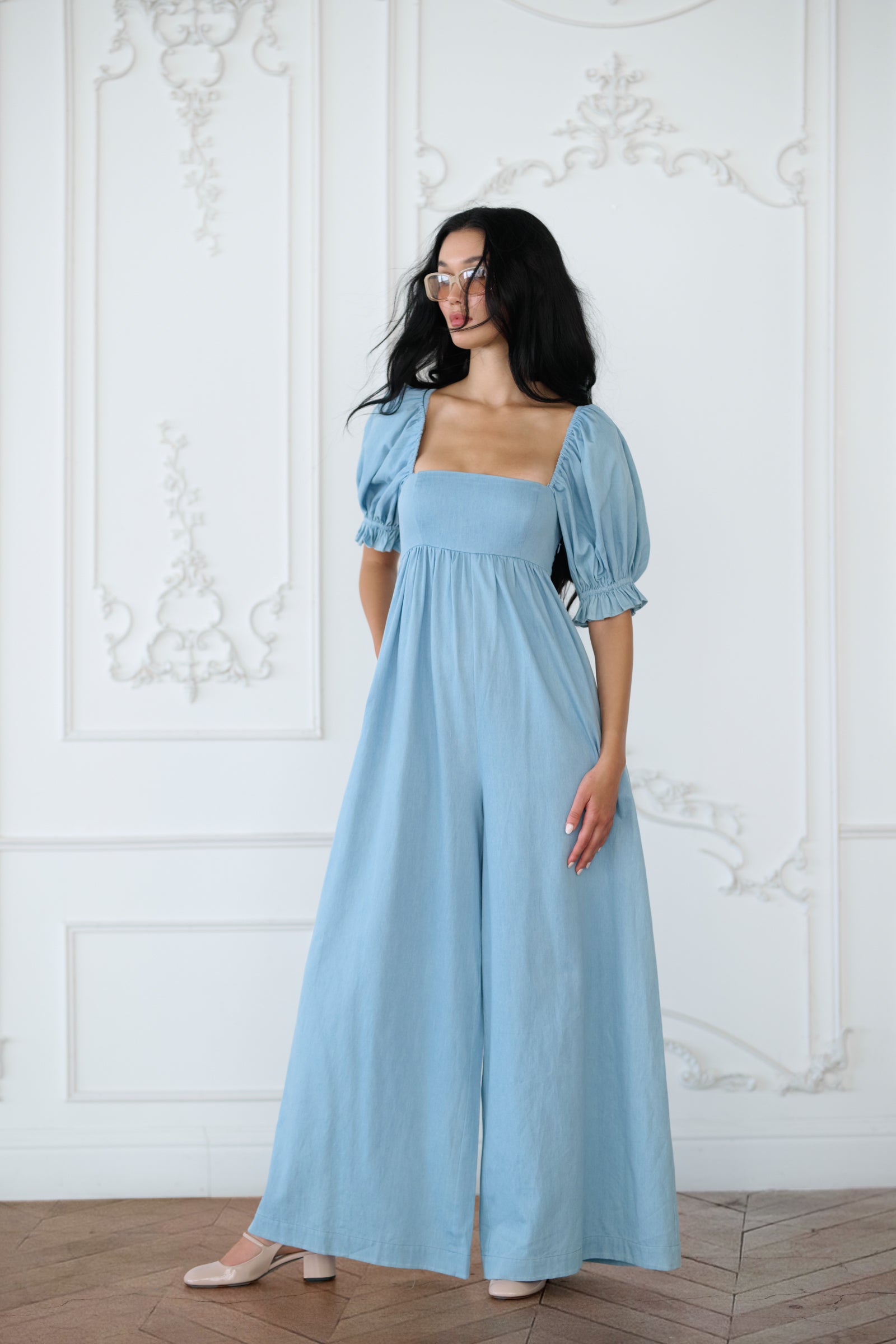 Denim Jumpsuit for Women – Casual & Stylish