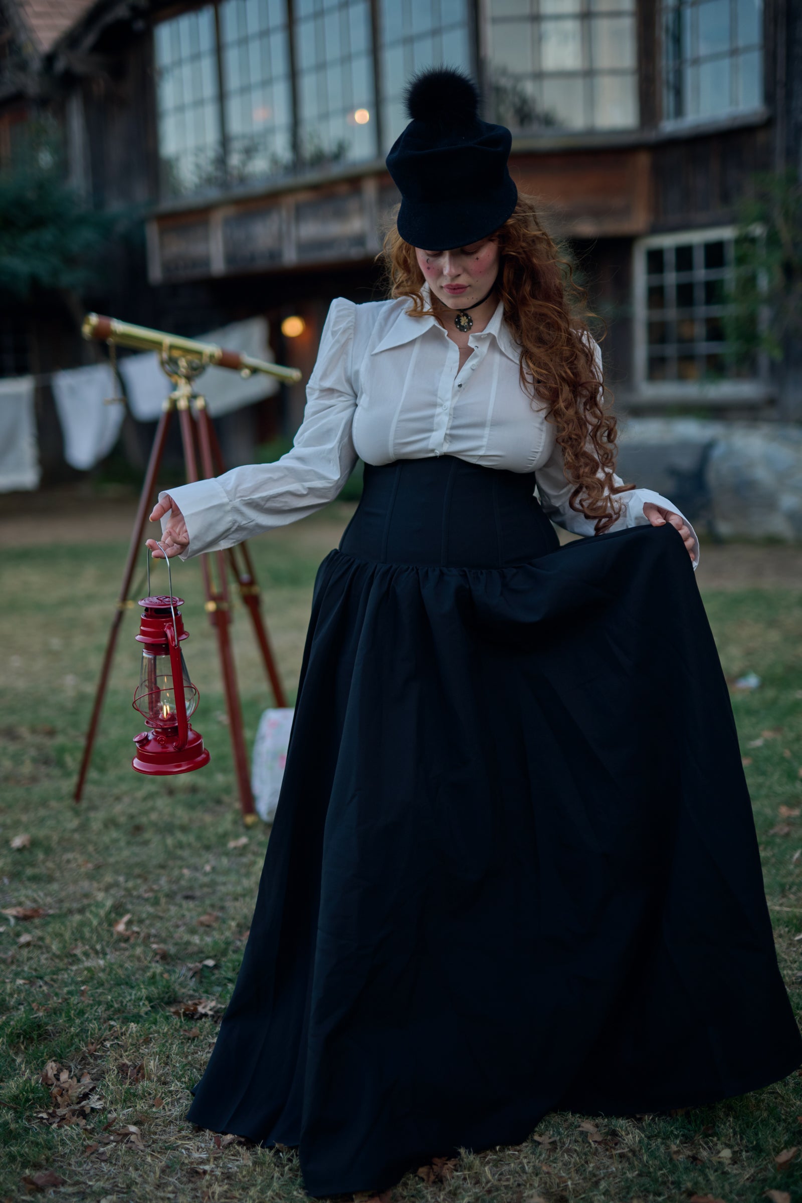 Eclipse Corset Skirt - Stylish Waist-Cinching Design