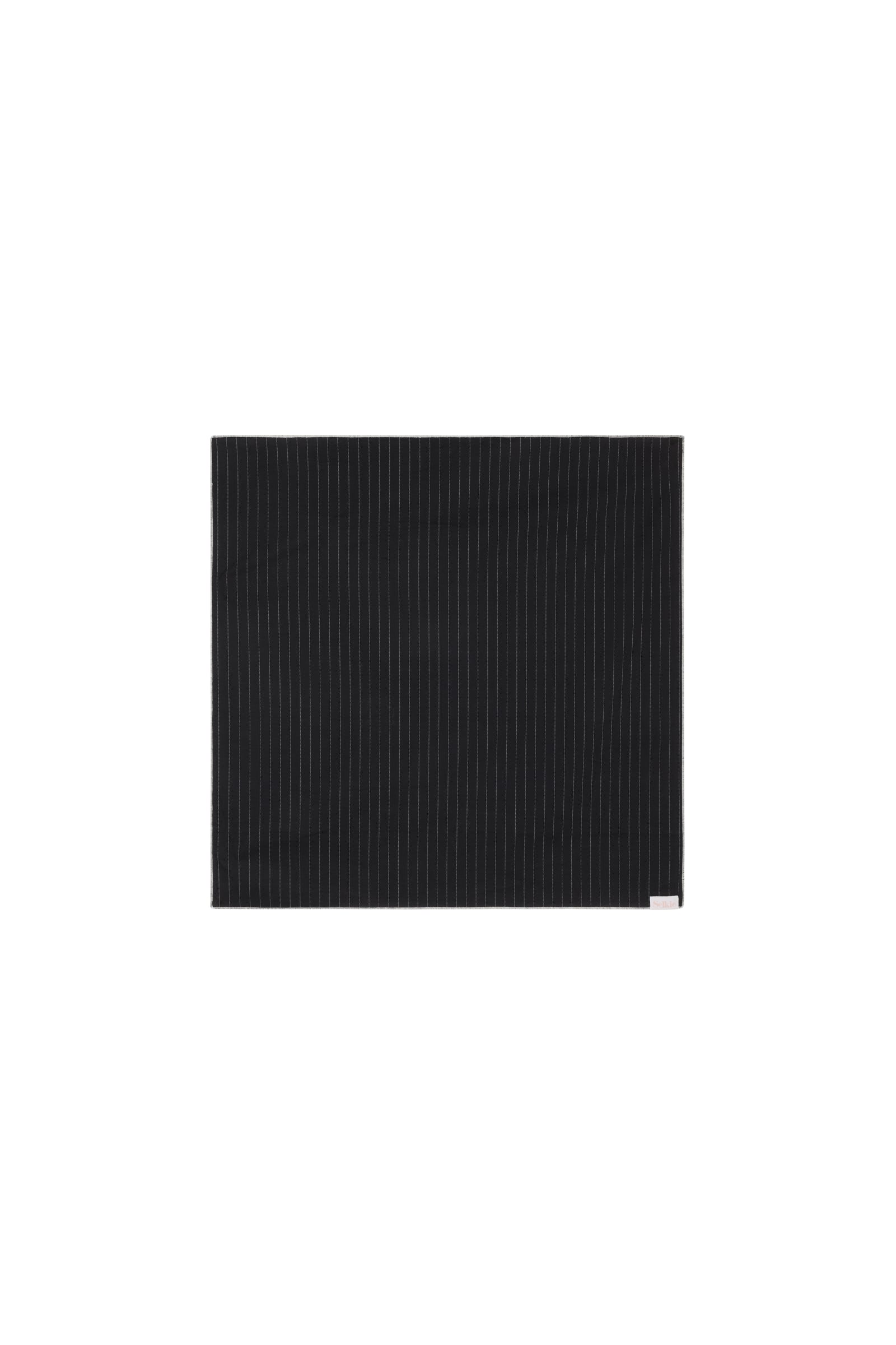 Classic Pinstripe Pocket Square for Men