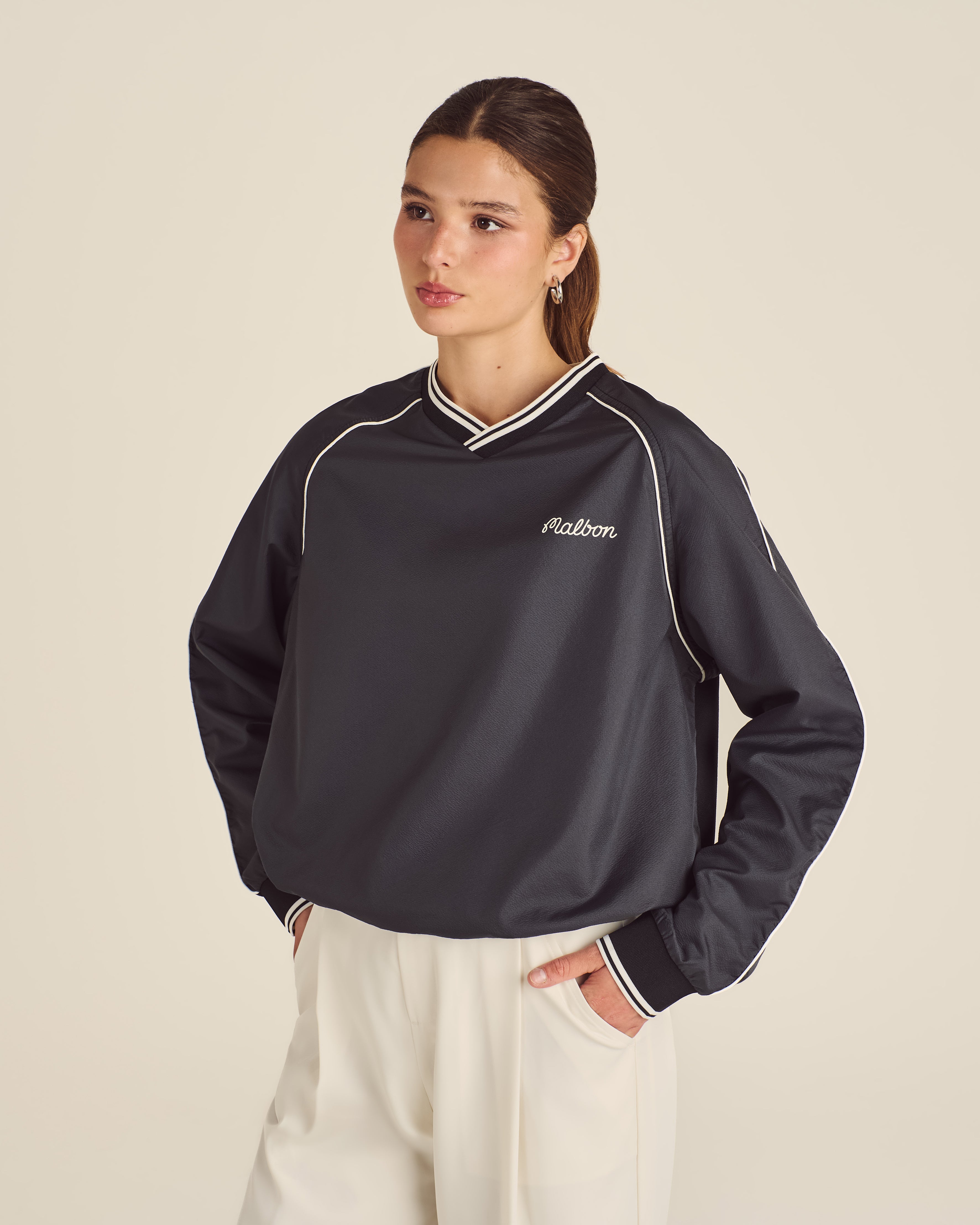 Alessia Windproof Pullover Jacket