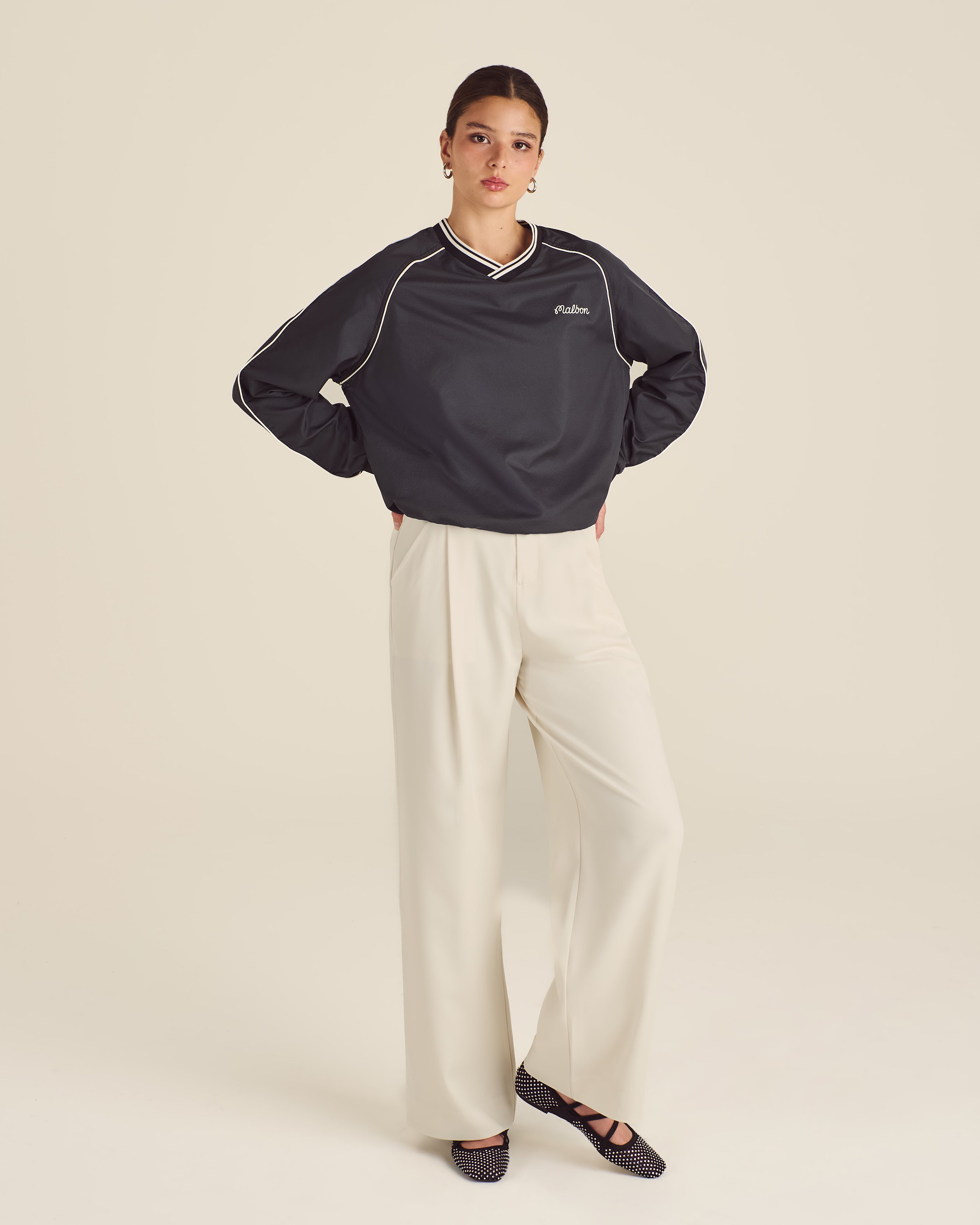 Alessia Windproof Pullover Jacket