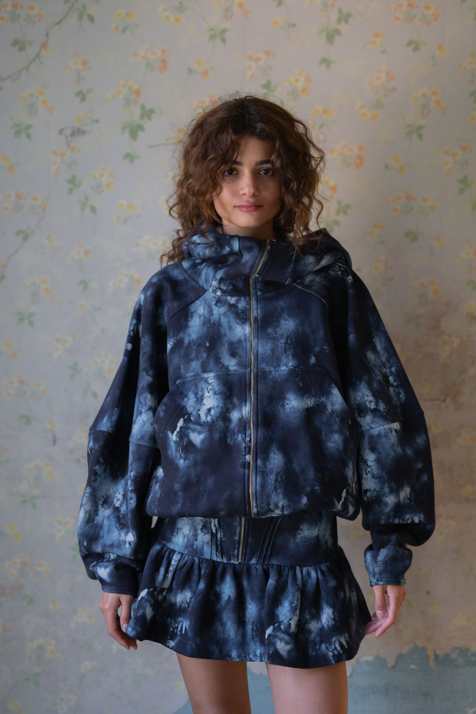 Brooklyn Zip-Up Hoodie by Indigo Girl