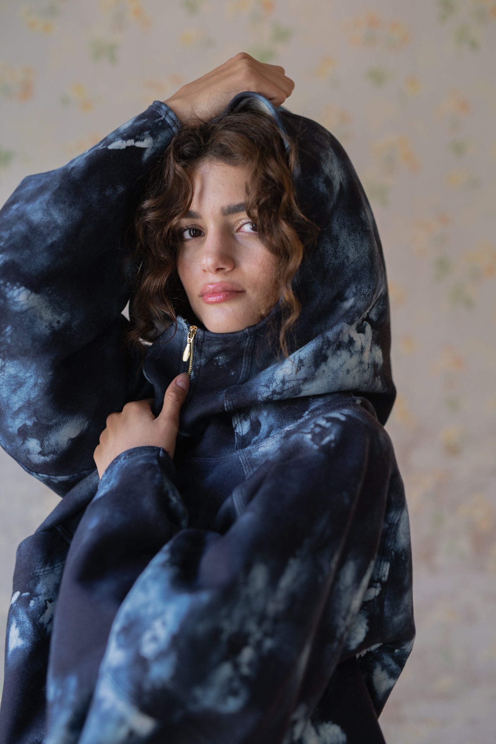 Brooklyn Zip-Up Hoodie by Indigo Girl