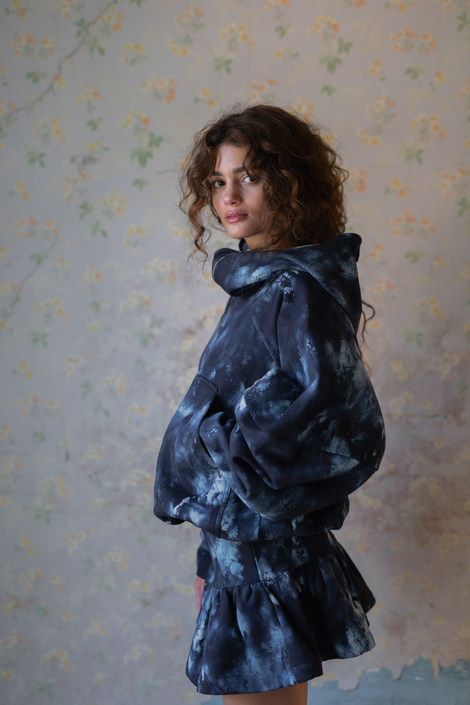 Brooklyn Zip-Up Hoodie by Indigo Girl