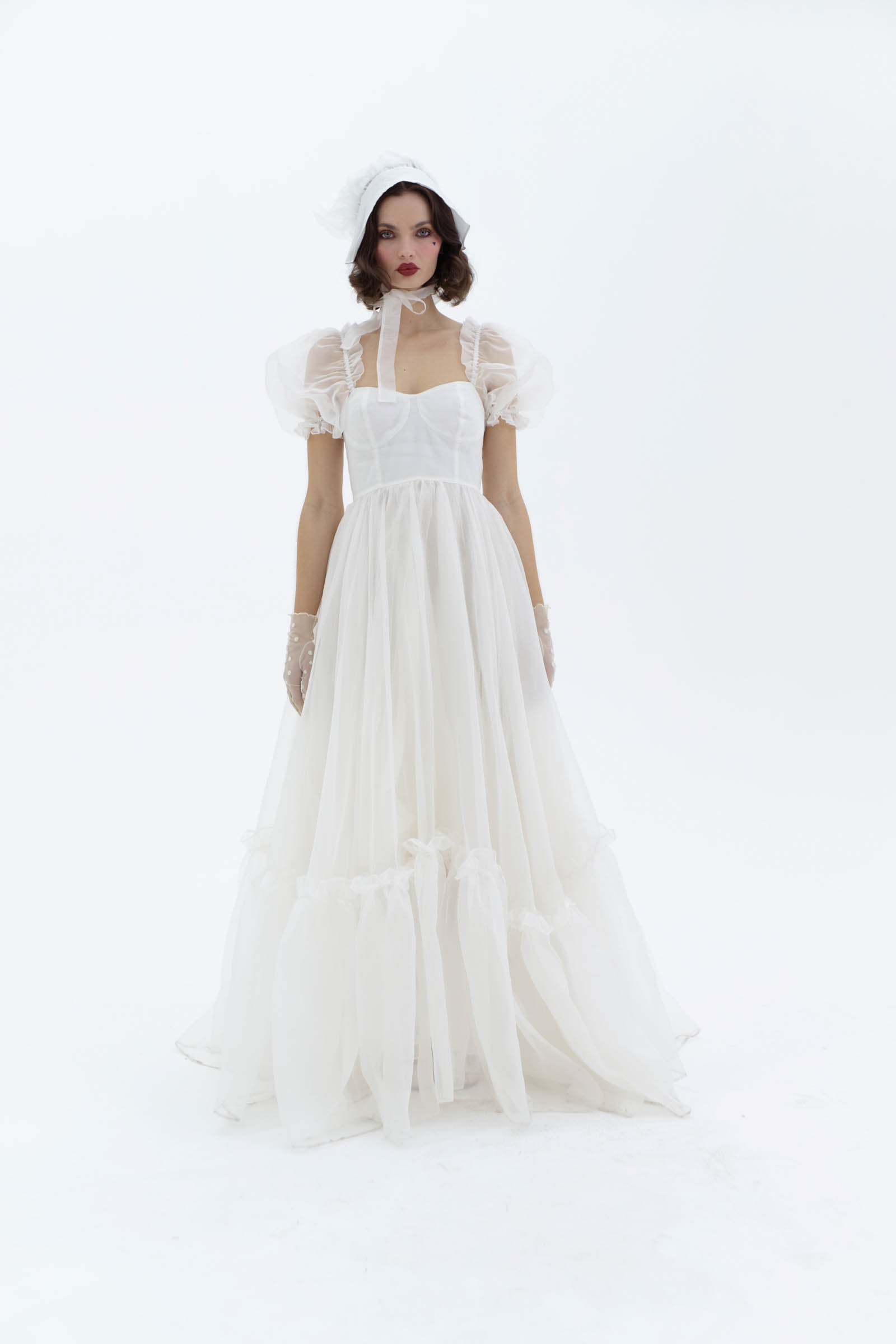 Ivory Ritz Evening Gown for Special Occasions