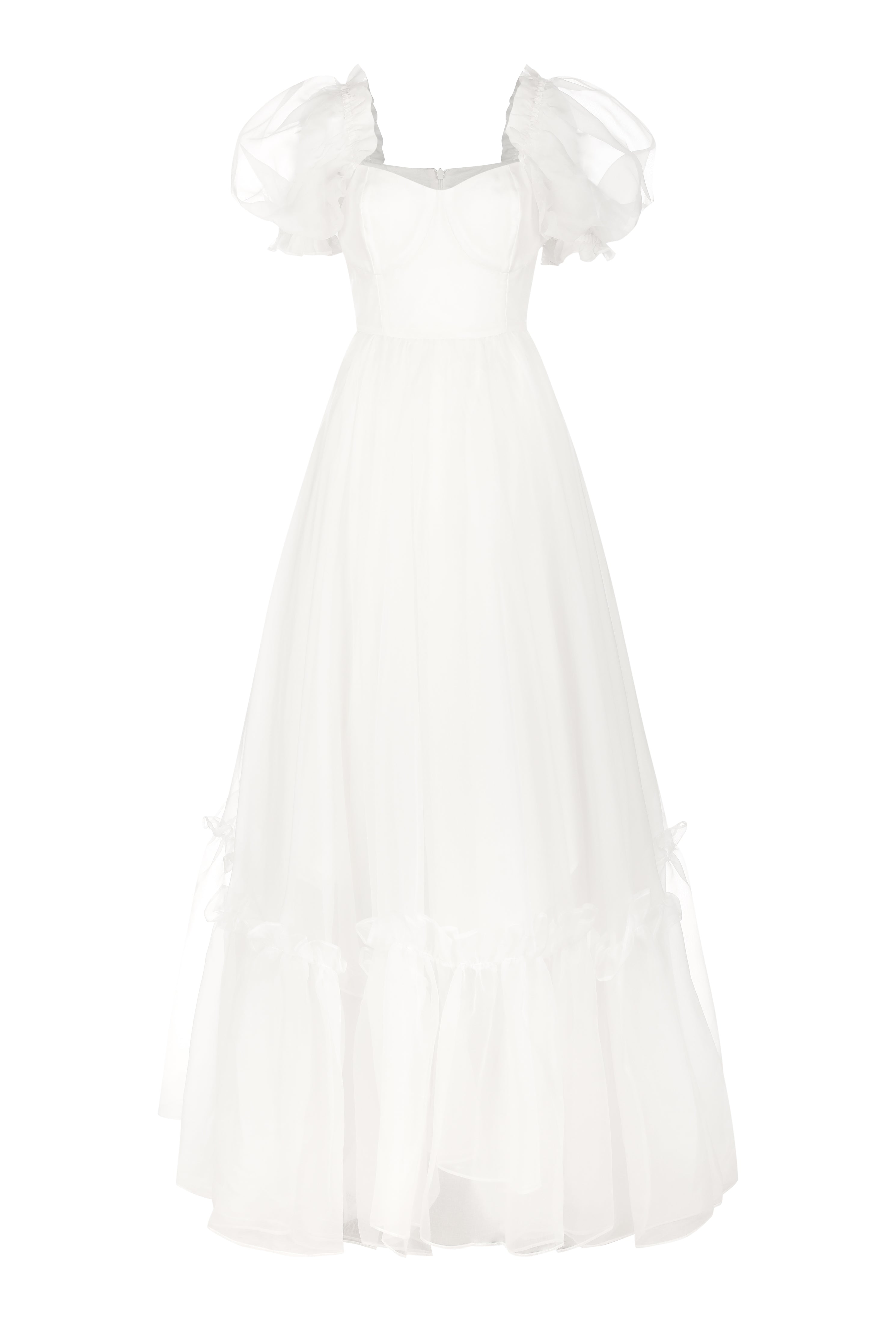 Ivory Ritz Evening Gown for Special Occasions
