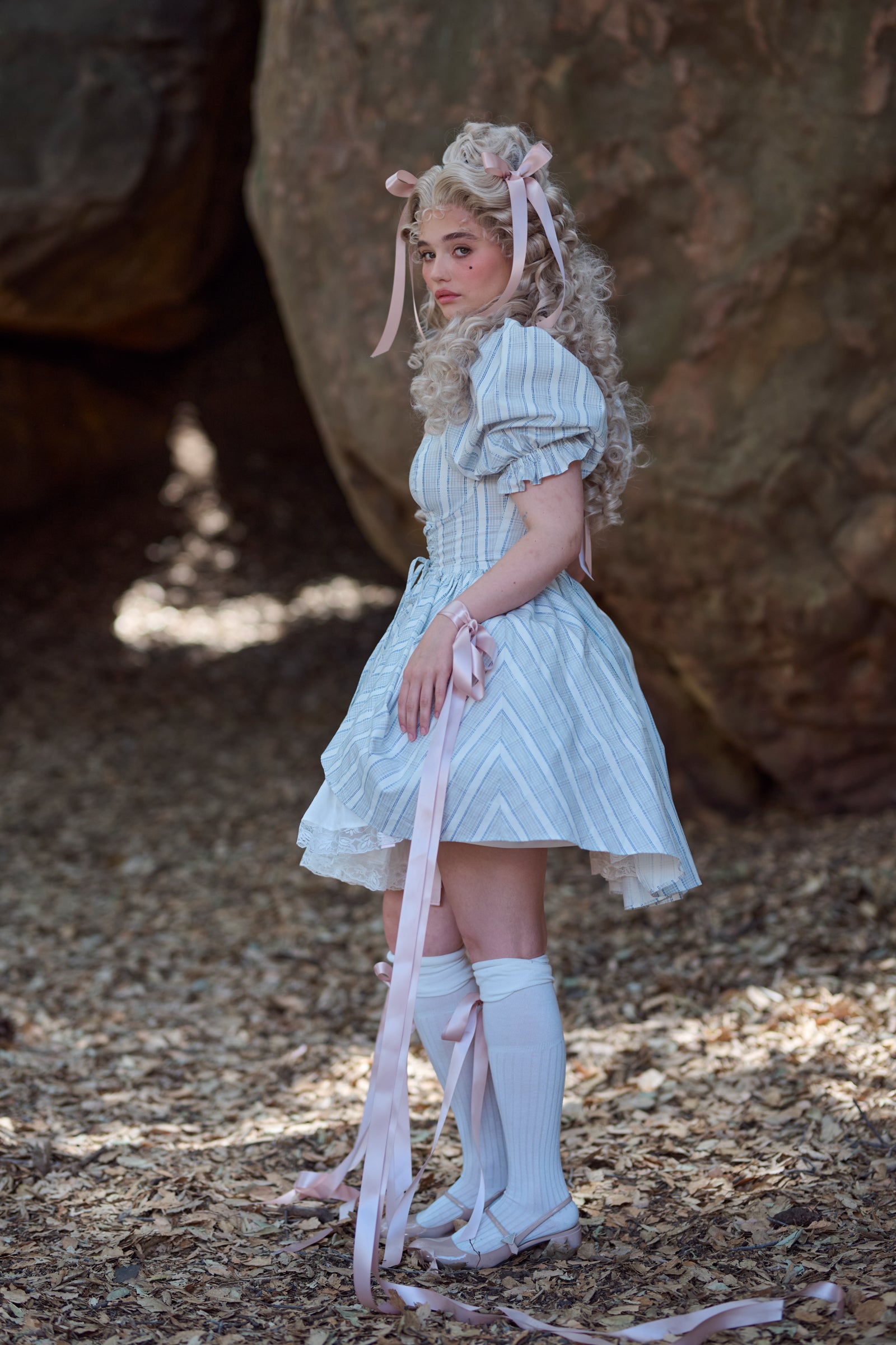 Kiera Stripe Dress by The Lake