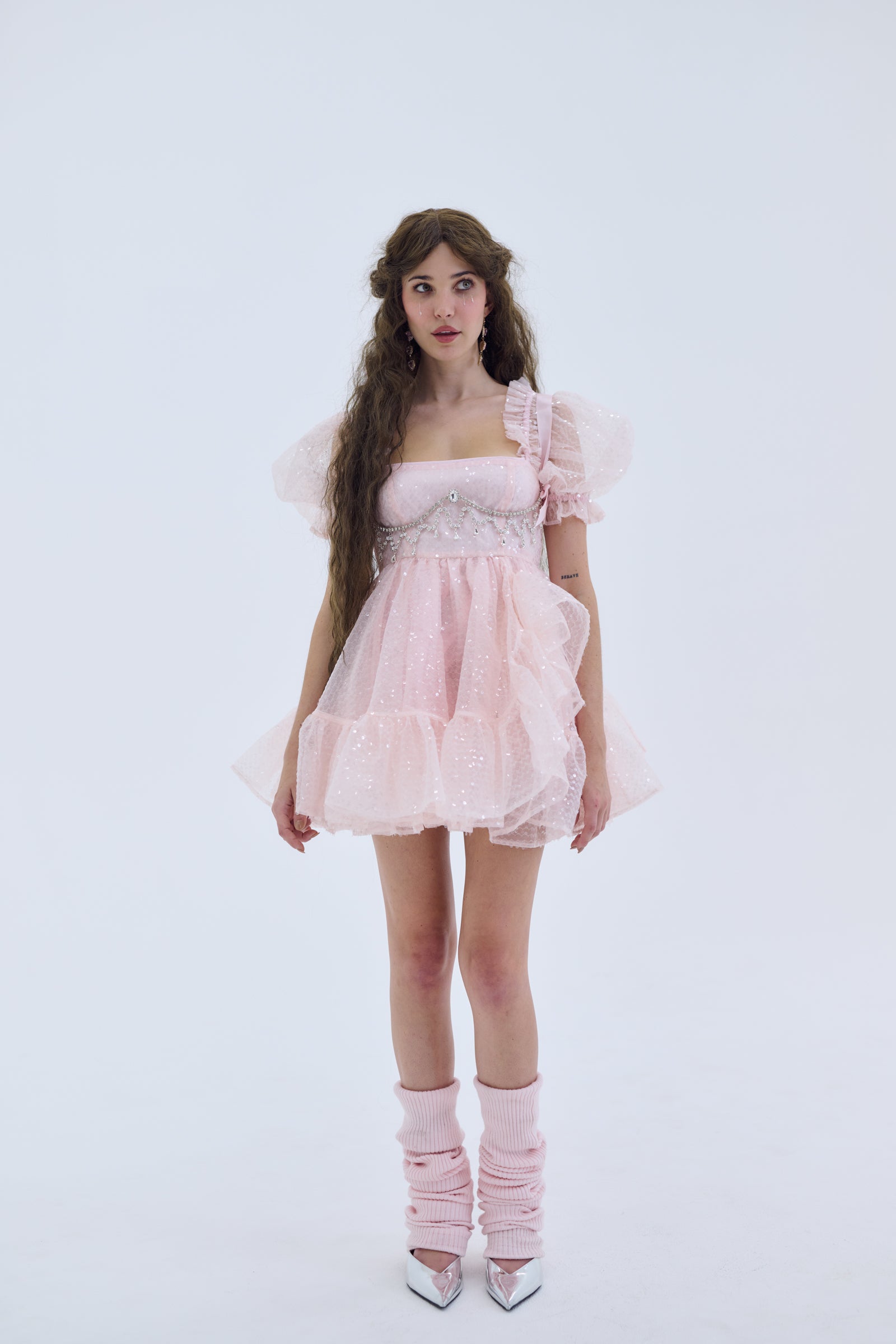 Stonehart Princess Boudoir Ribbon Harness Lingerie