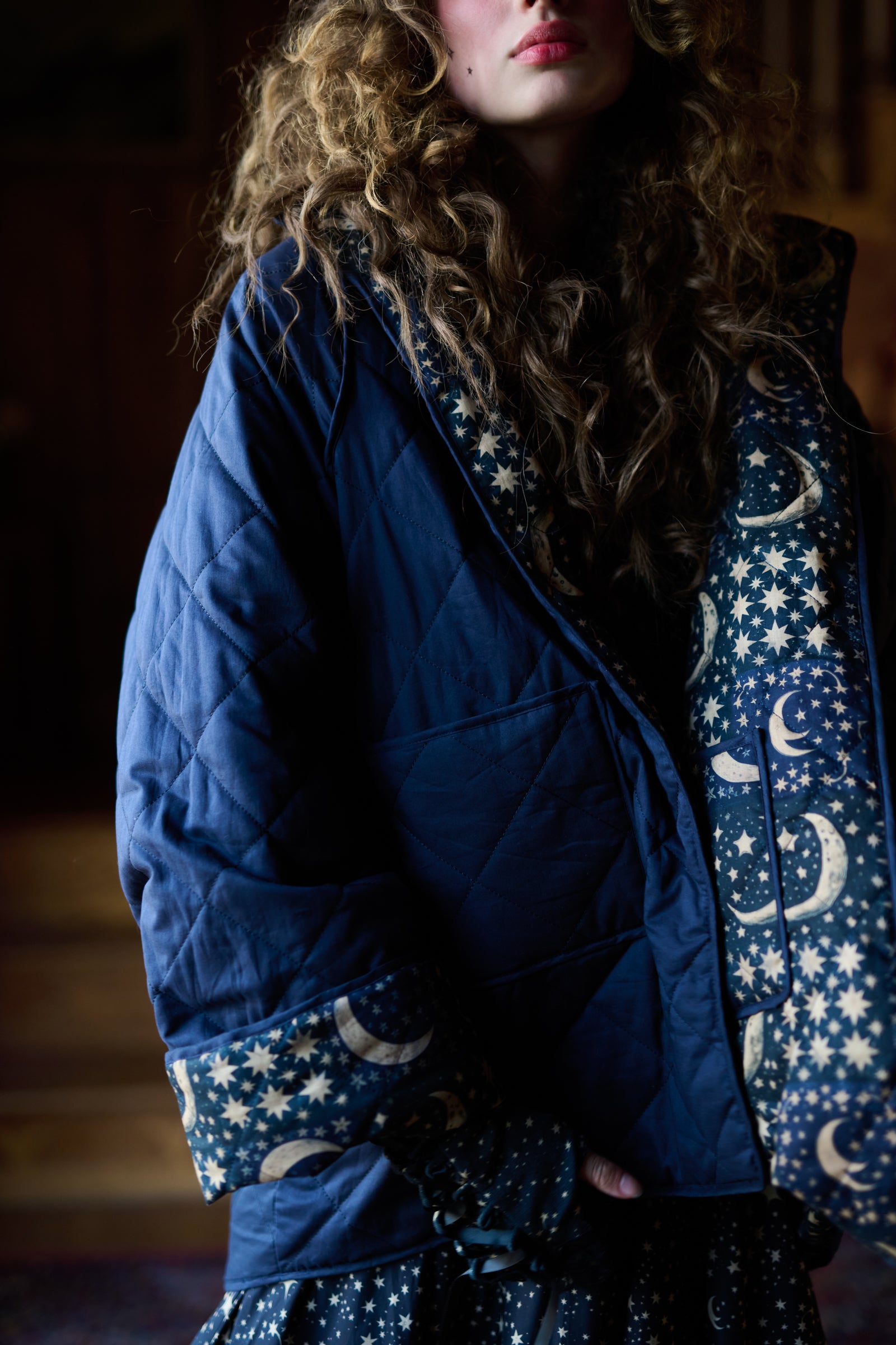 Bonfire Puffer Jacket by Moon Quilt