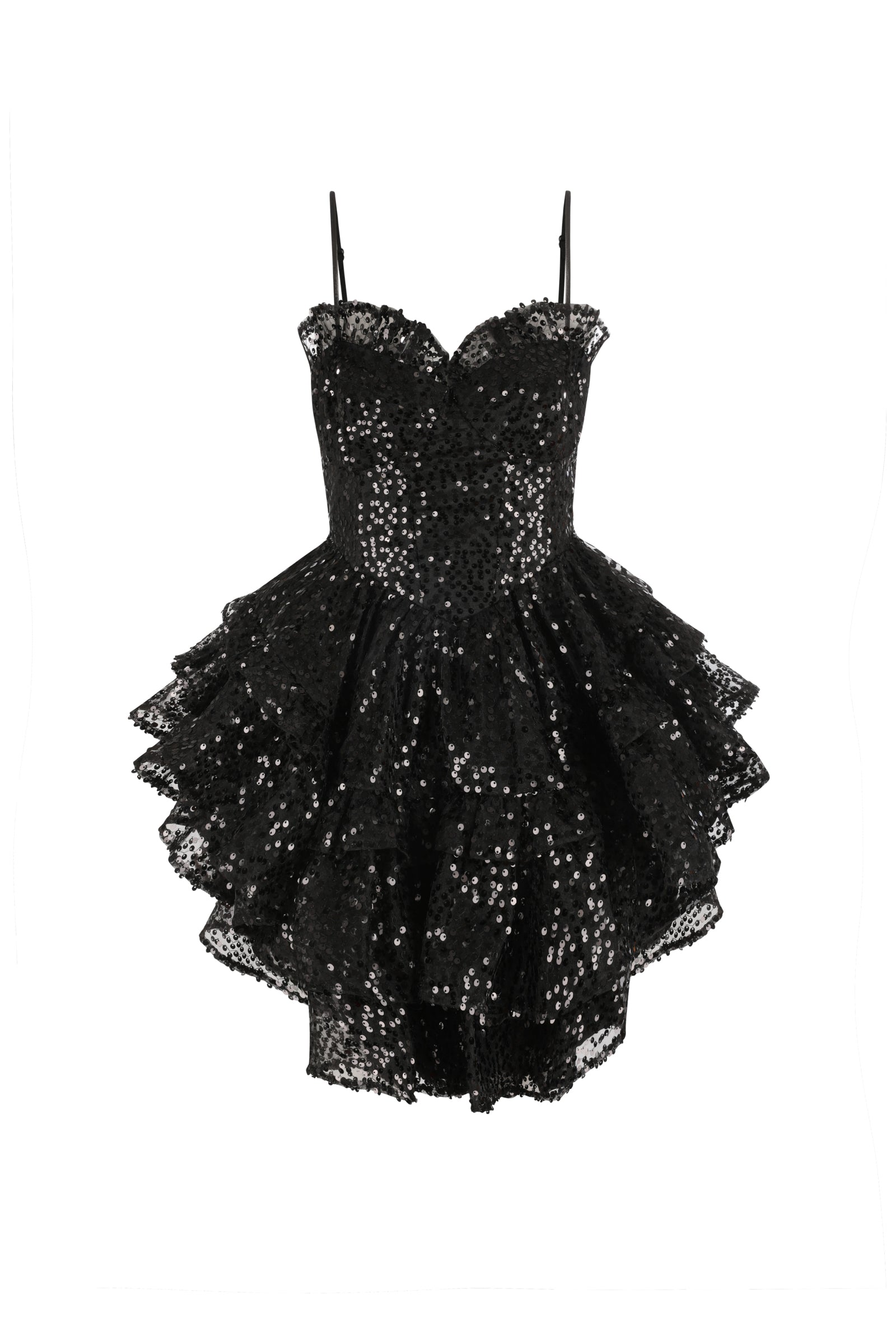 Onyx Liaisons Mini Dress - Sleek & Stylish