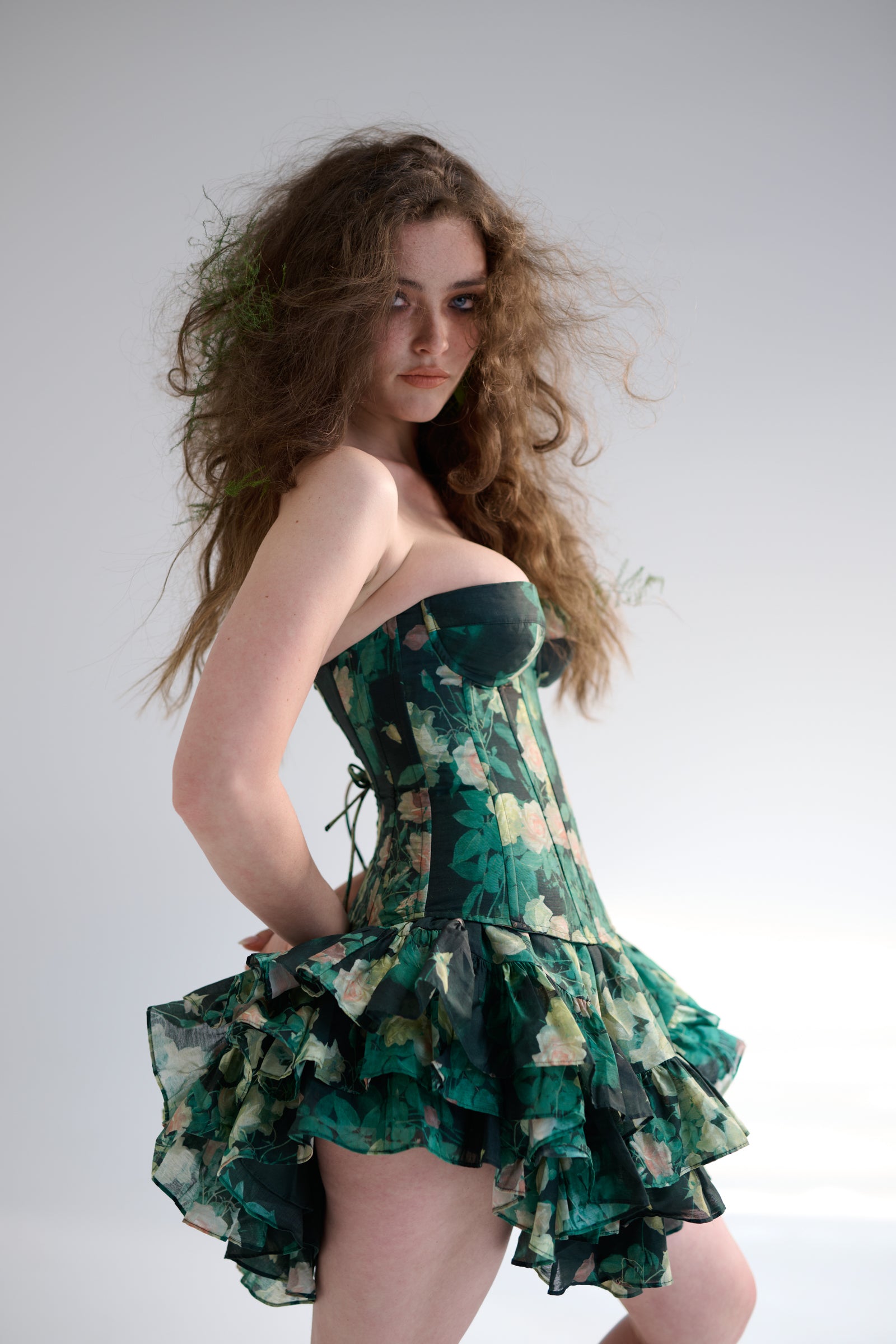 Silk Bustier Corset for Elegant Evening Wear