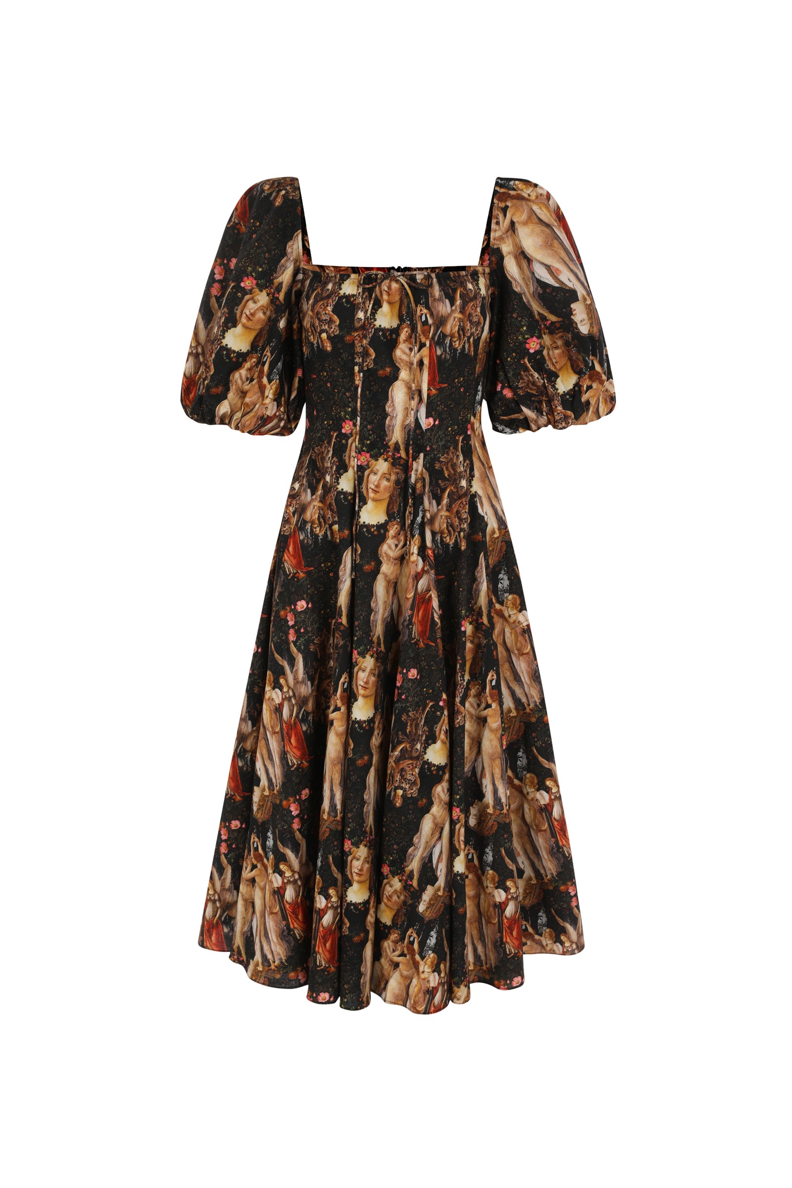 Primavera Floral Day Dress for Women